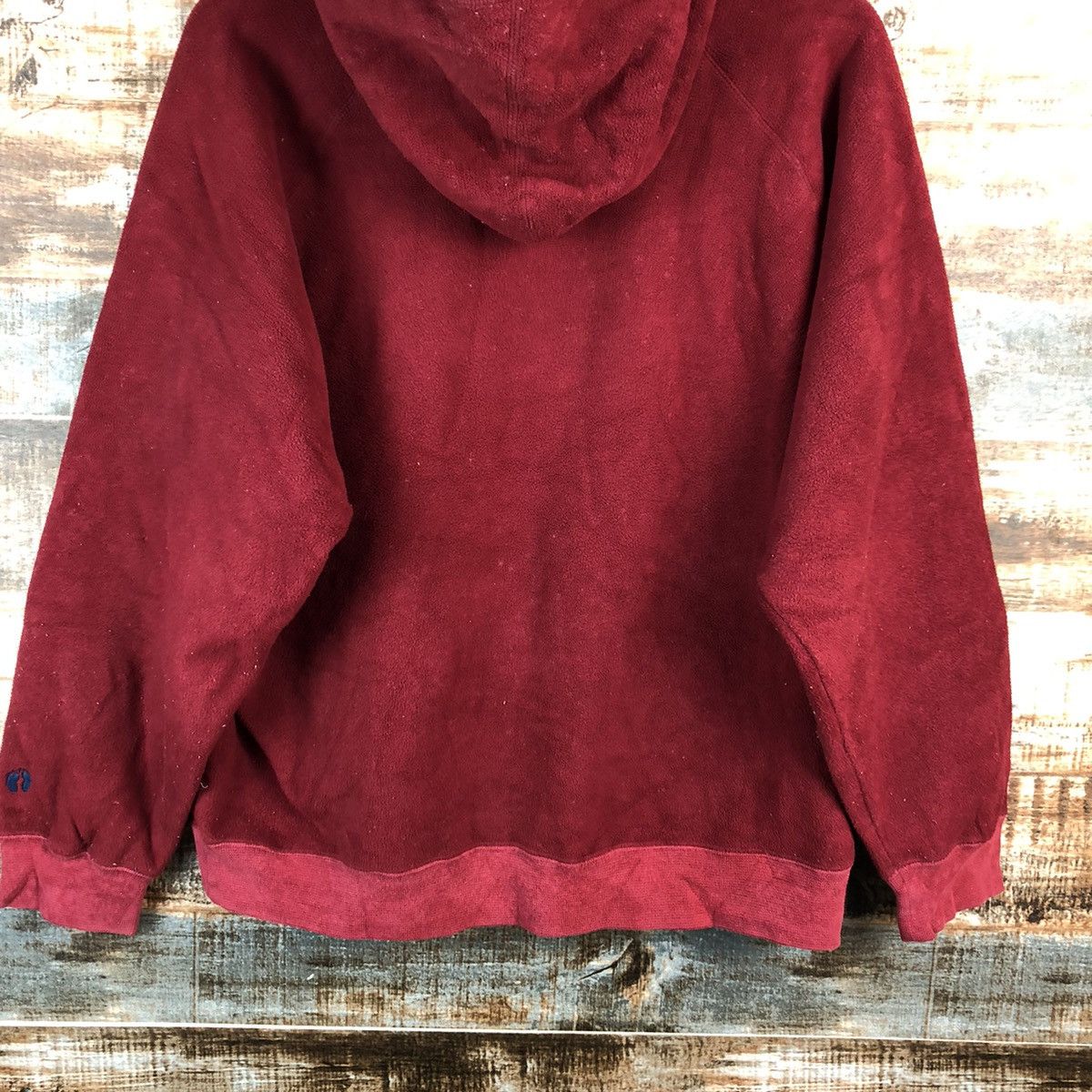 Hang Ten × Vintage Hang Ten vintage spell out Red Hoodie #A2508 Size US M / EU 48-50 / 2 - 15 Thumbnail