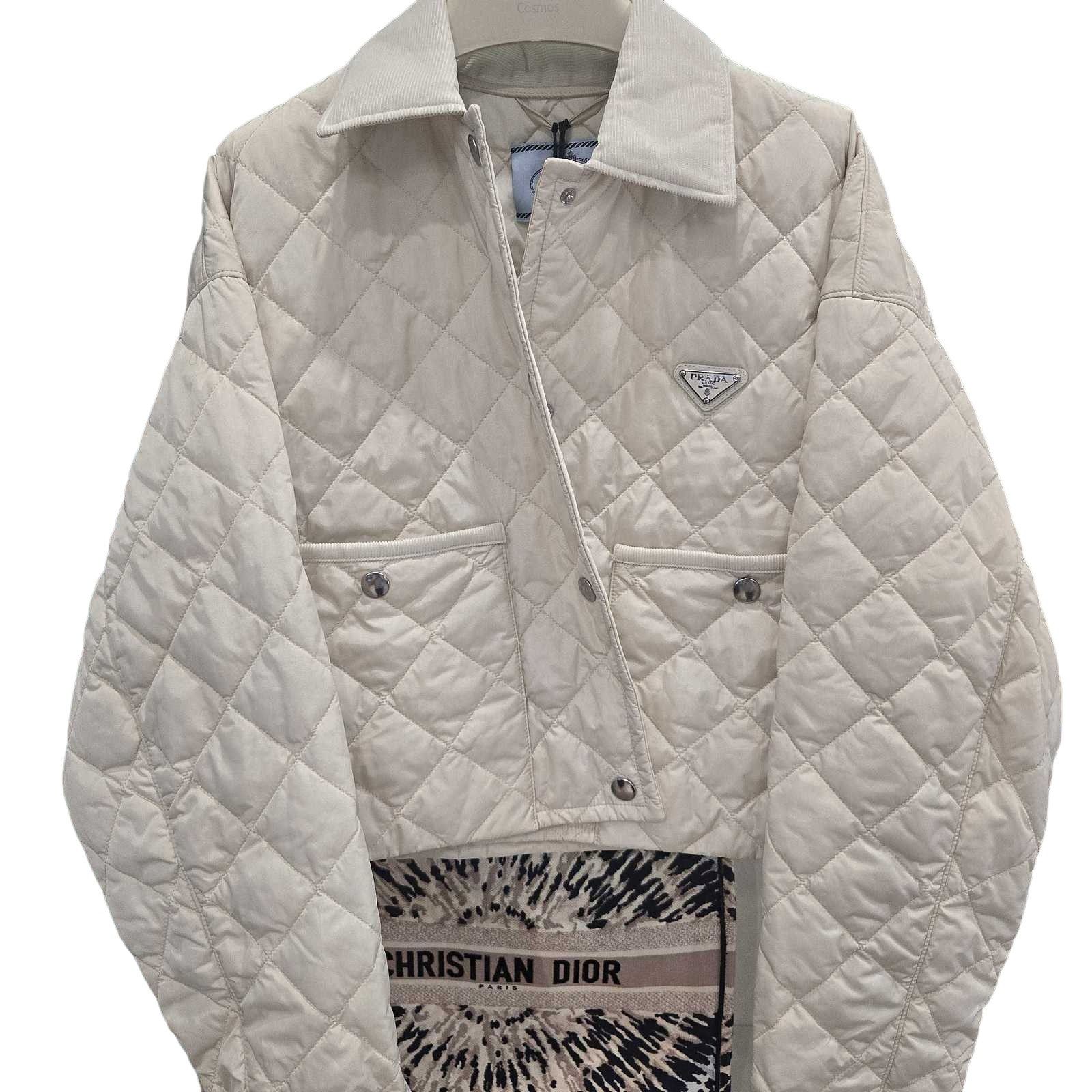 Prada Prada Re-Nylon Quilted Logo Jacket Size 40 Size S / US 4 / IT 40 - 1 Thumbnail