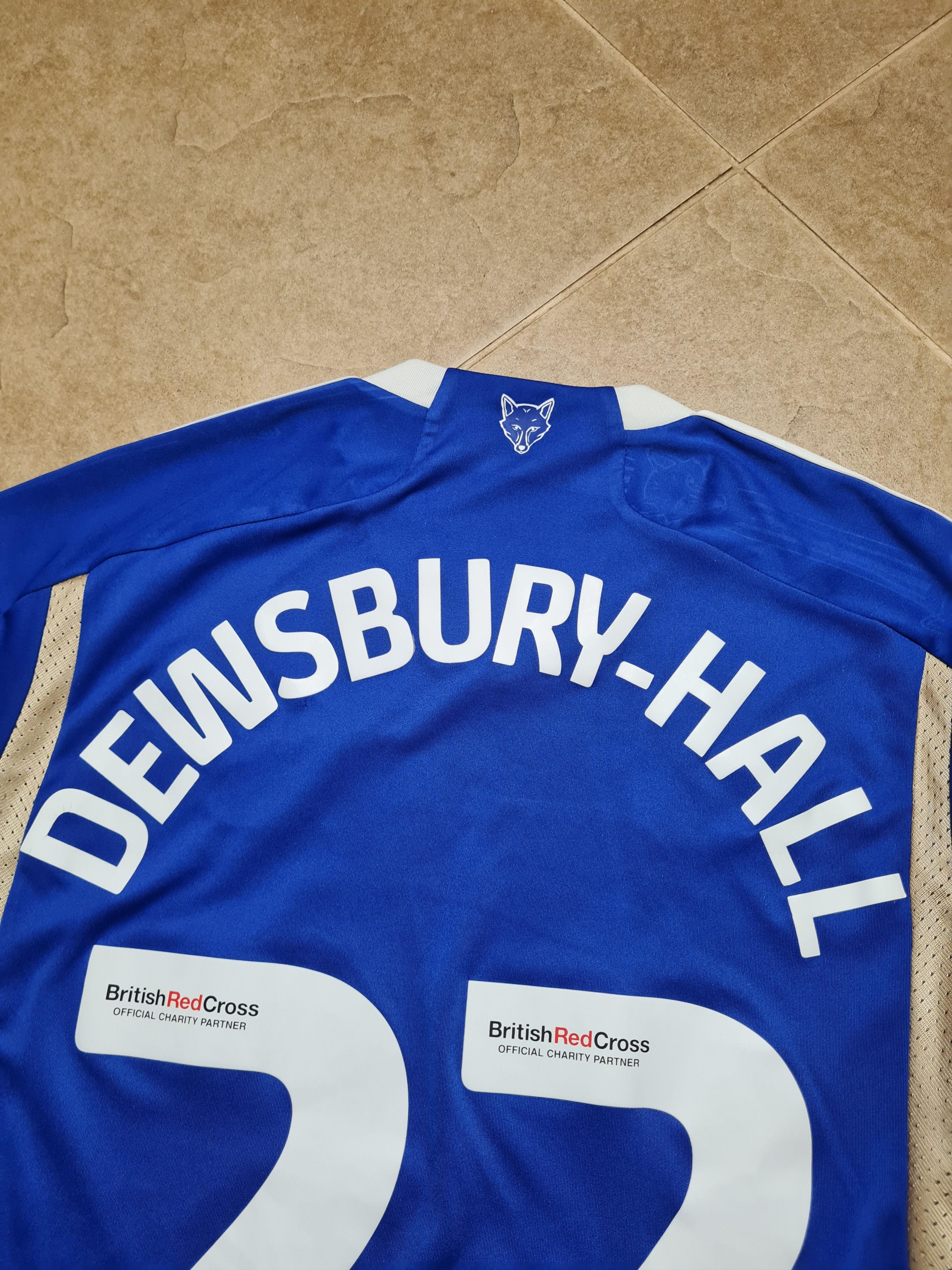Adidas Adidas Leicester City 23/24 DEWSBURY-HALL #22 Soccer Shirt Size US XS / EU 42 / 0 - 21 Thumbnail