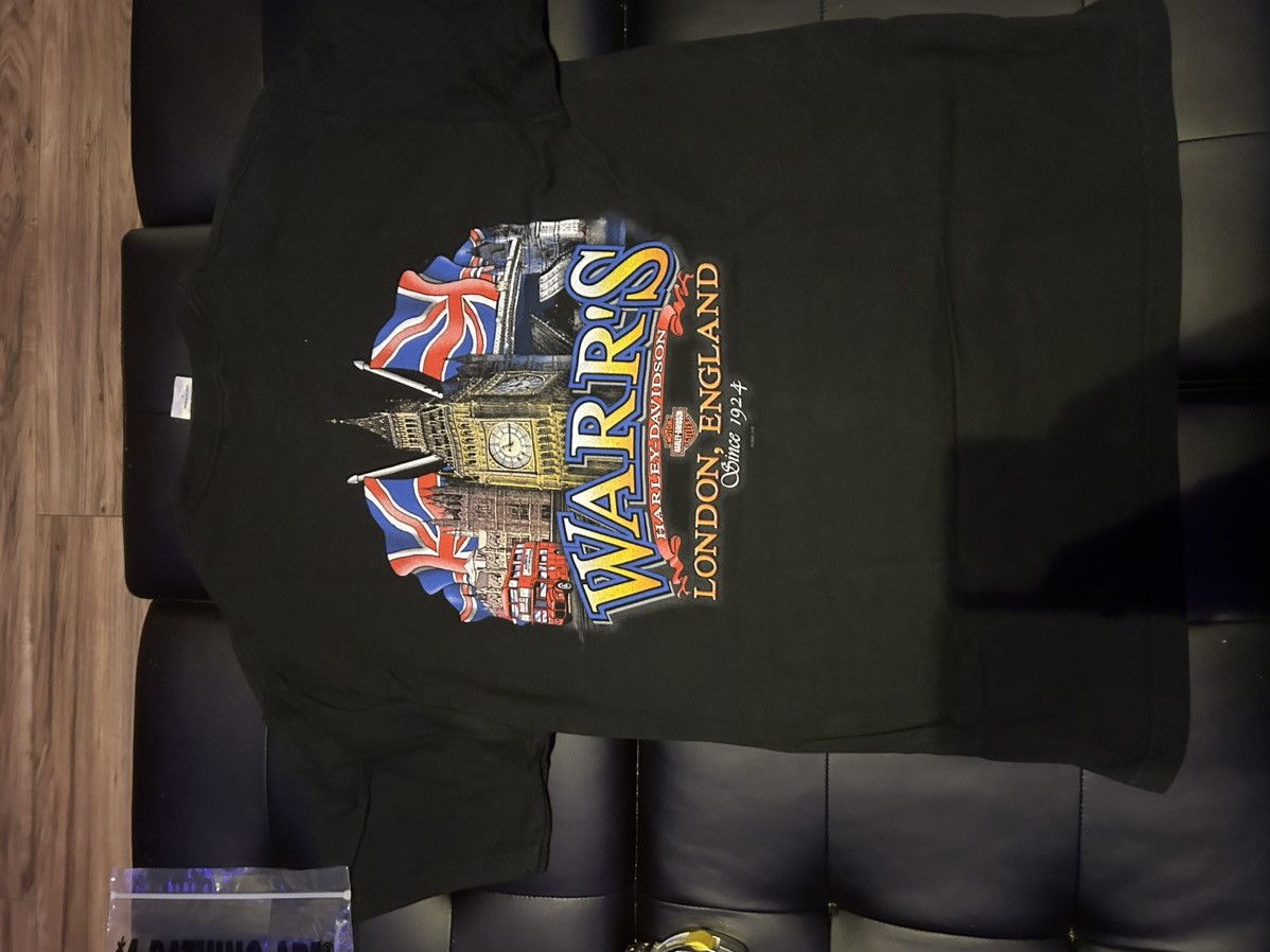 Harley Davidson × Vintage Vintage Harley Davidson tee Size US XL / EU 56 / 4 - 2 Thumbnail