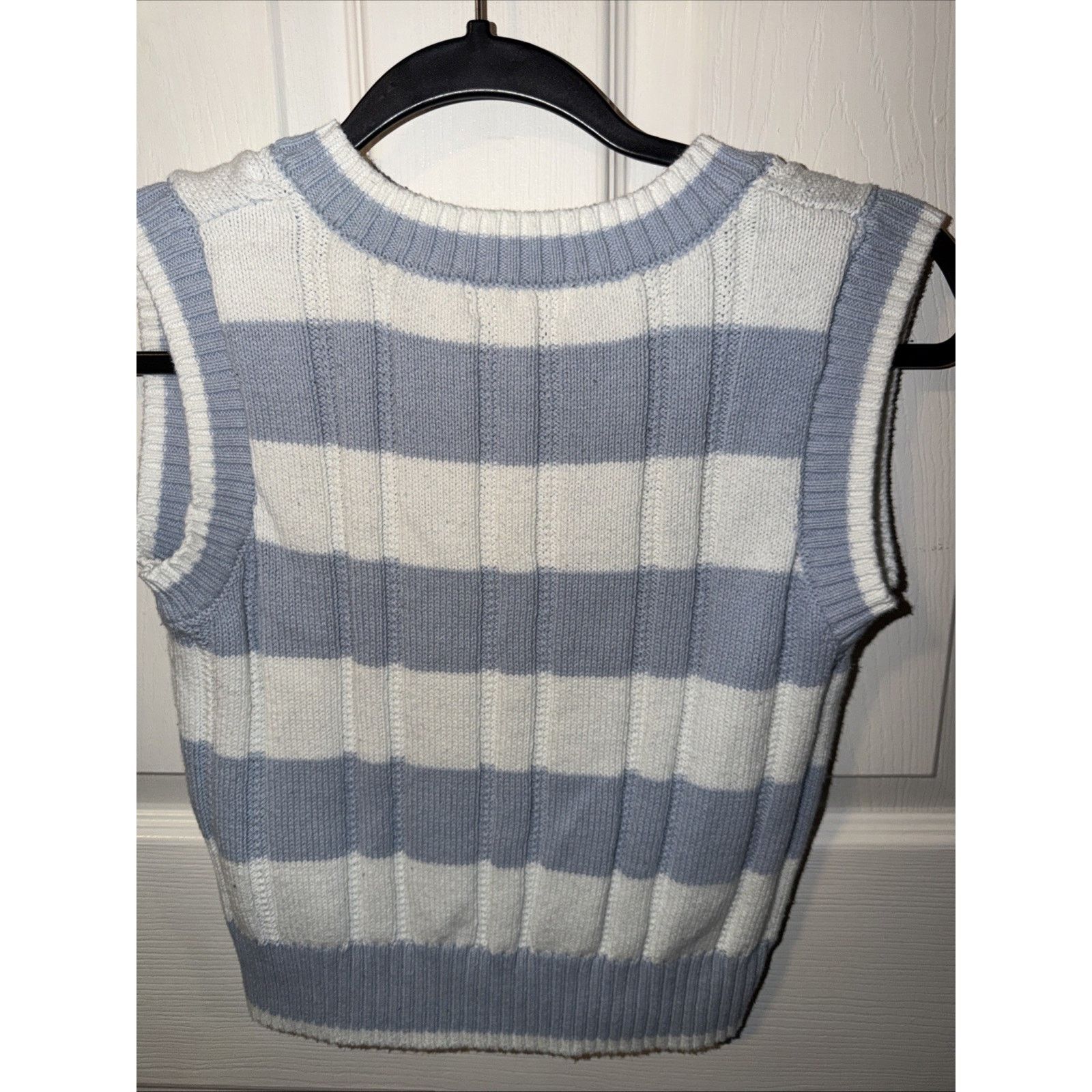 Madewell Hooked Up Women's Ruffled Sleeveless Sweater Size S XS Light Size XS / US 0-2 / IT 36-38 - 8 Thumbnail