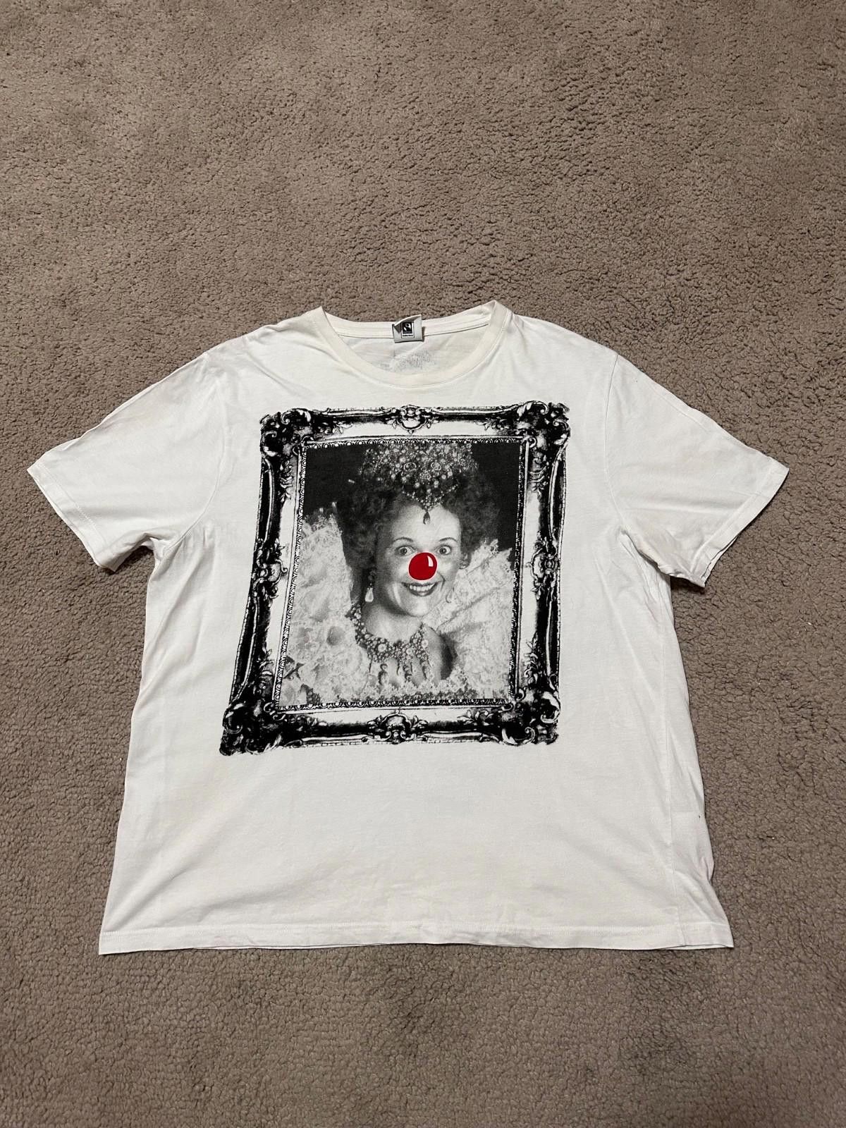 Vivienne Westwood x Comic Relief T-Shirt "Queenie" Size XL