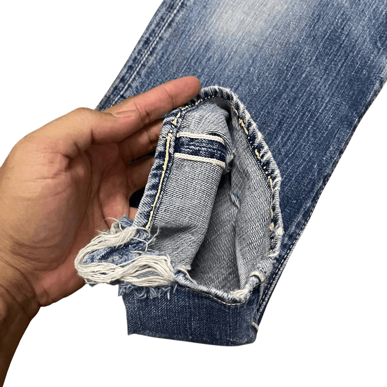 The Real McCoy's Vintage Joe McCoy's Selvedge Denim Size US 28 / EU 44 - 8 Thumbnail