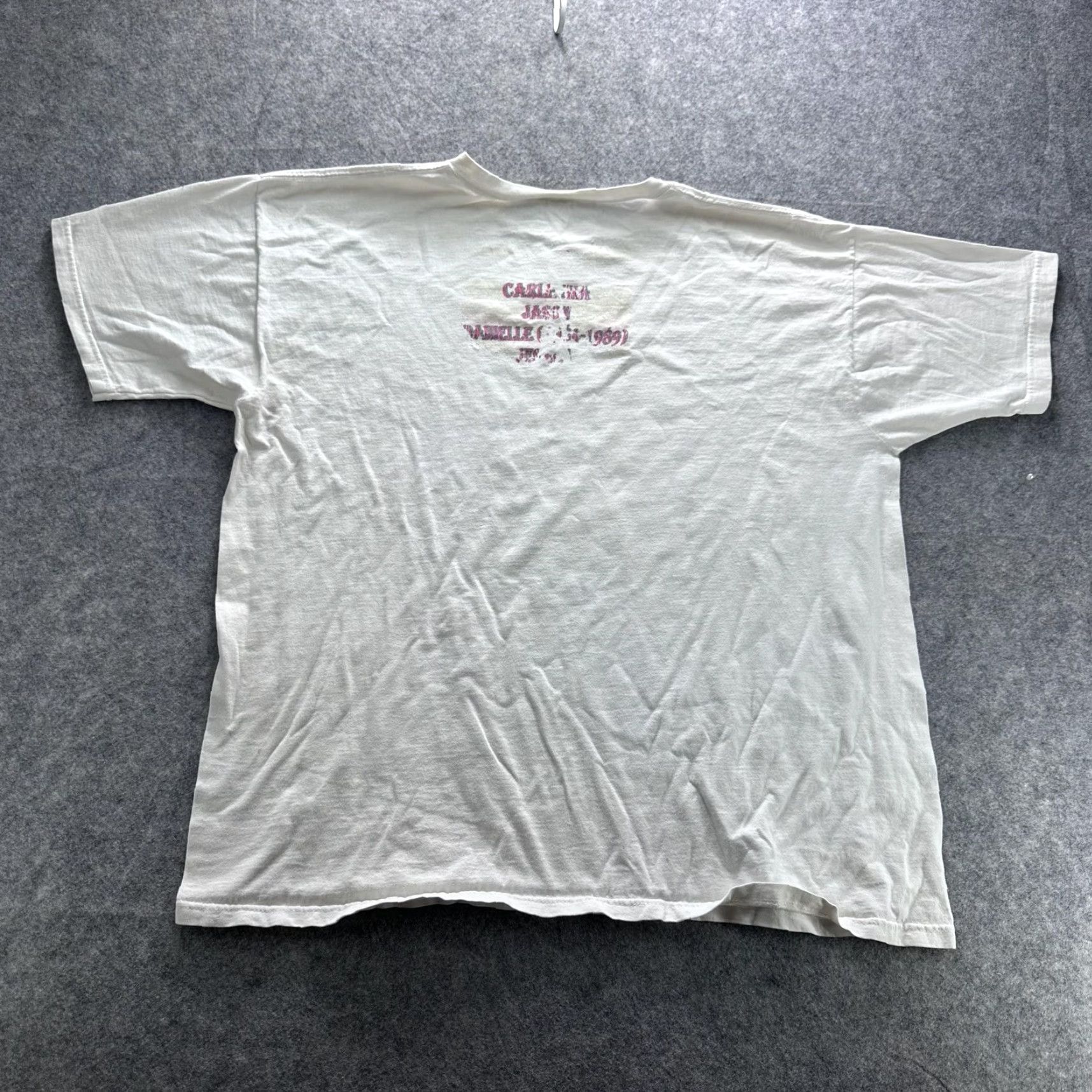 Fruit Of The Loom VINTAGE Cannady Family Reunion Shirt Mens 2XL White 90s Fruit of the Loom T-Shirt Crew Neck Short Sleeve Graphic Print 1999 Size US XXL / EU 58 / 5 - 6 Thumbnail