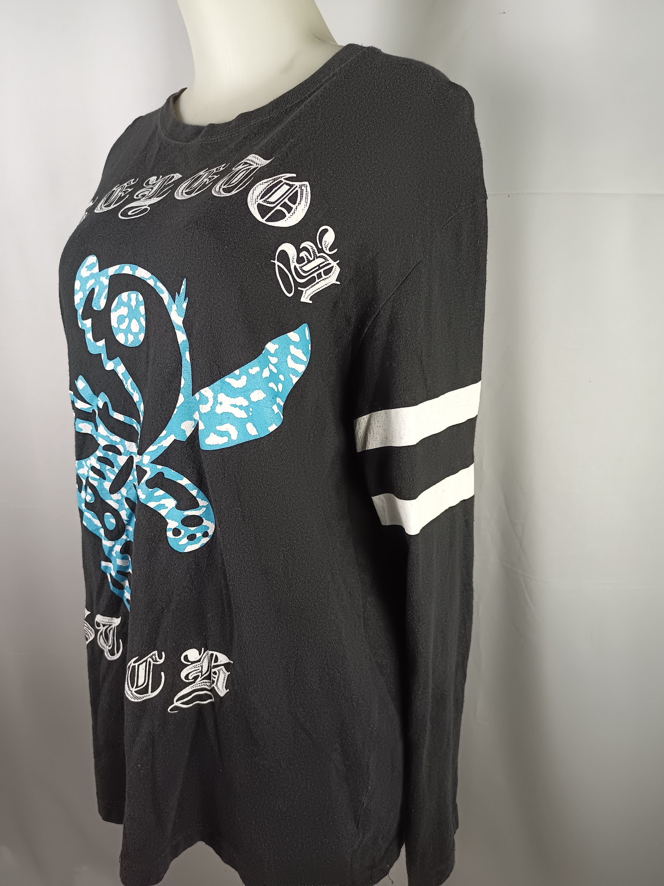 Disney × Japanese Brand × Le Grande Bleu (L.G.B.) Disney Skeleton Stitch Electric Long Sleeveless Size L / US 10 / IT 46 - 13 Thumbnail