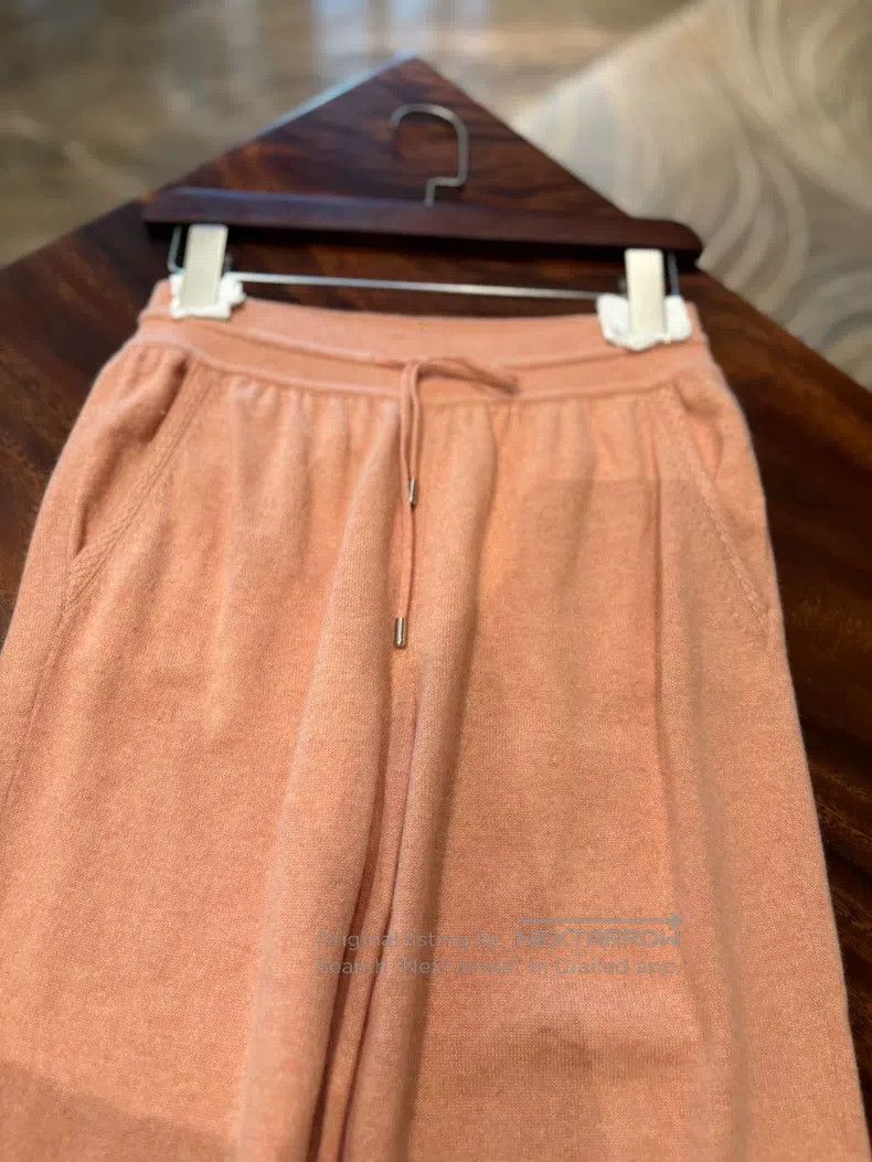 Loro Piana Loro Piana Cashmere Pants, Light Pink Size 26" / US 2 / IT 38 - 5 Thumbnail