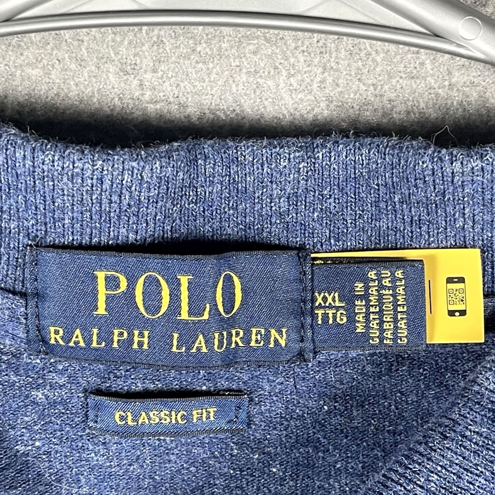 Polo Ralph Lauren Polo Ralph Lauren Polo Classic Fit Short Sleeve Shirt 2XL Mens Blue Heather Size US XXL / EU 58 / 5 - 4 Thumbnail