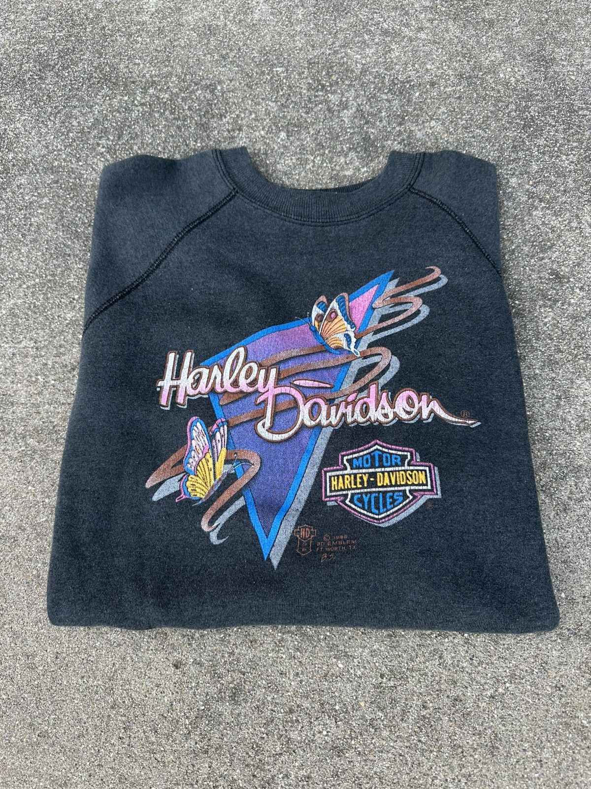 Harley Davidson Vintage Harley Davidson 3D Emblem Sweater Large Size L / US 10 / IT 46 - 1 Thumbnail