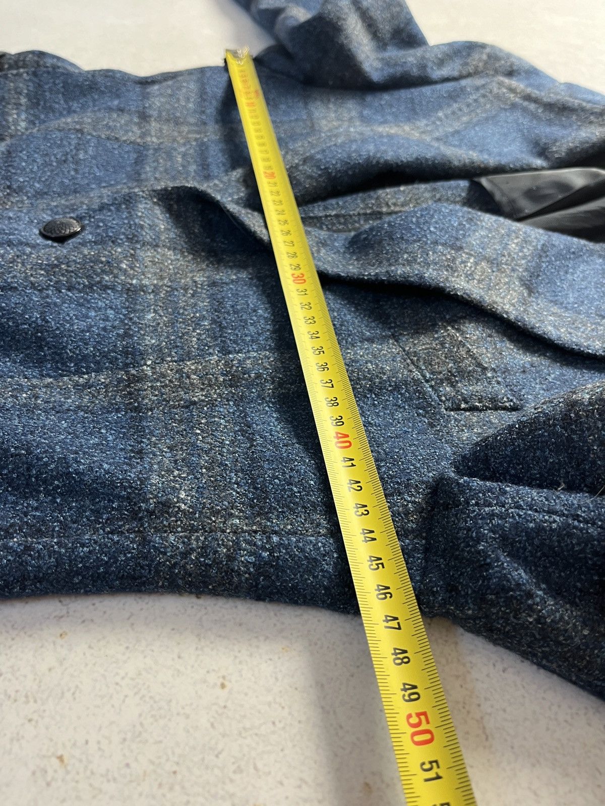 Tagliatore DDP Vintage Tagliatore Blue Tweed Wool Blazer Size 34R - 12 Thumbnail