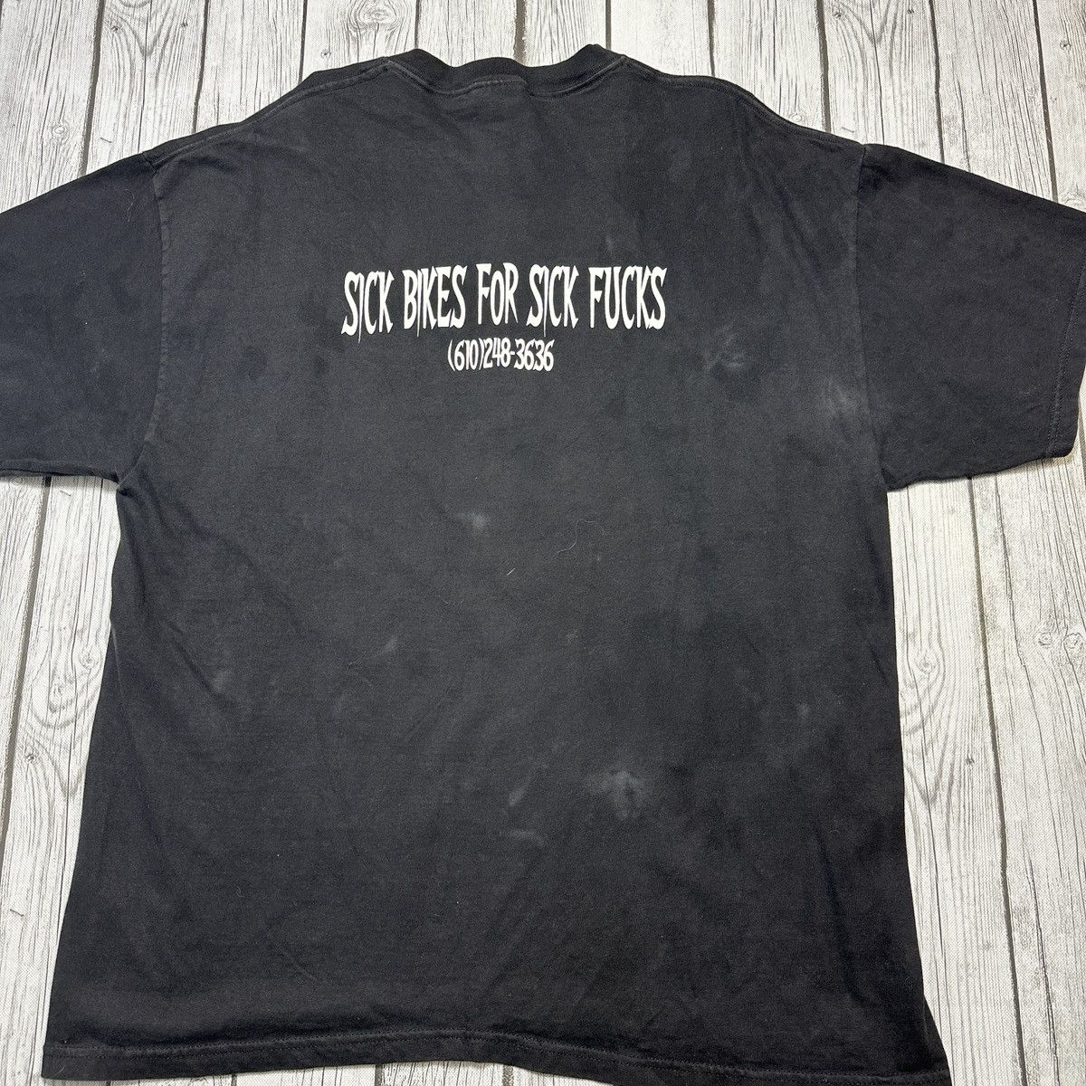Hanes × Vintage Vintage Sick Boy Choppers tee Size US XL / EU 56 / 4 - 4 Thumbnail