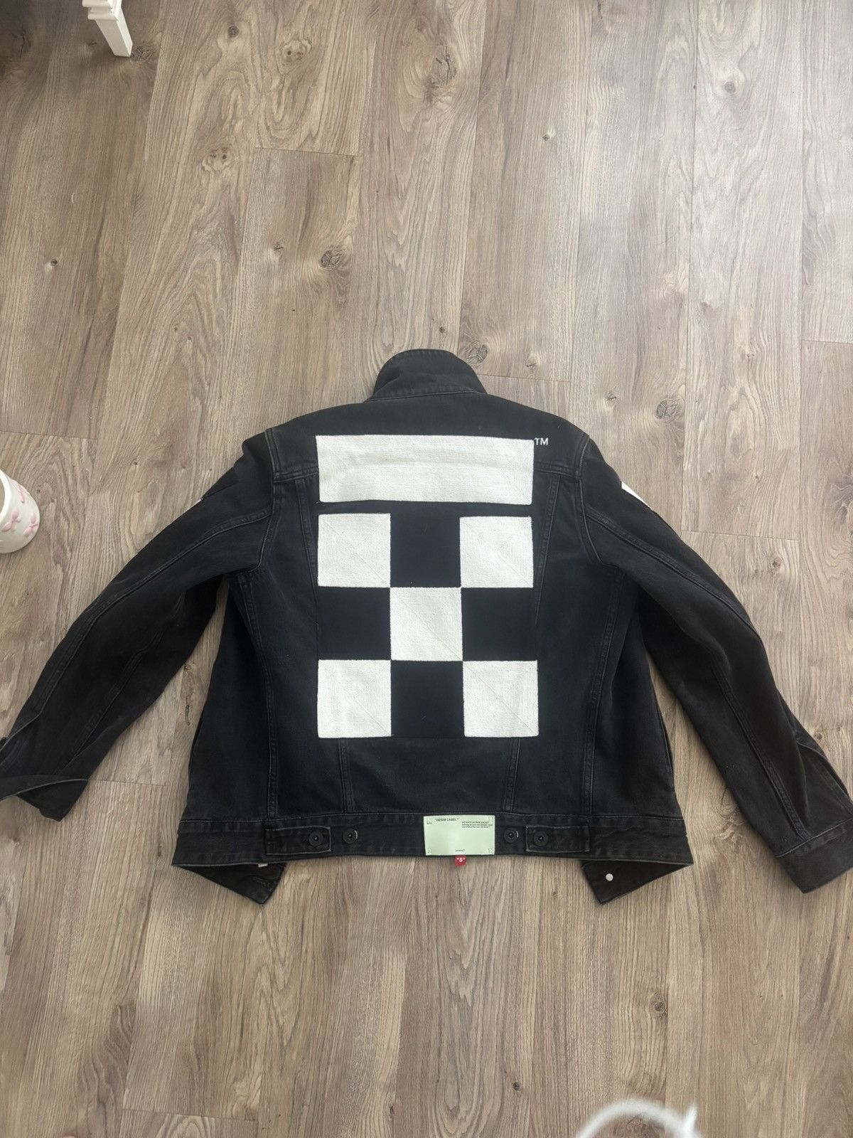 Off-White off white womens denim jacket Size S / US 4 / IT 40 - 2 Thumbnail