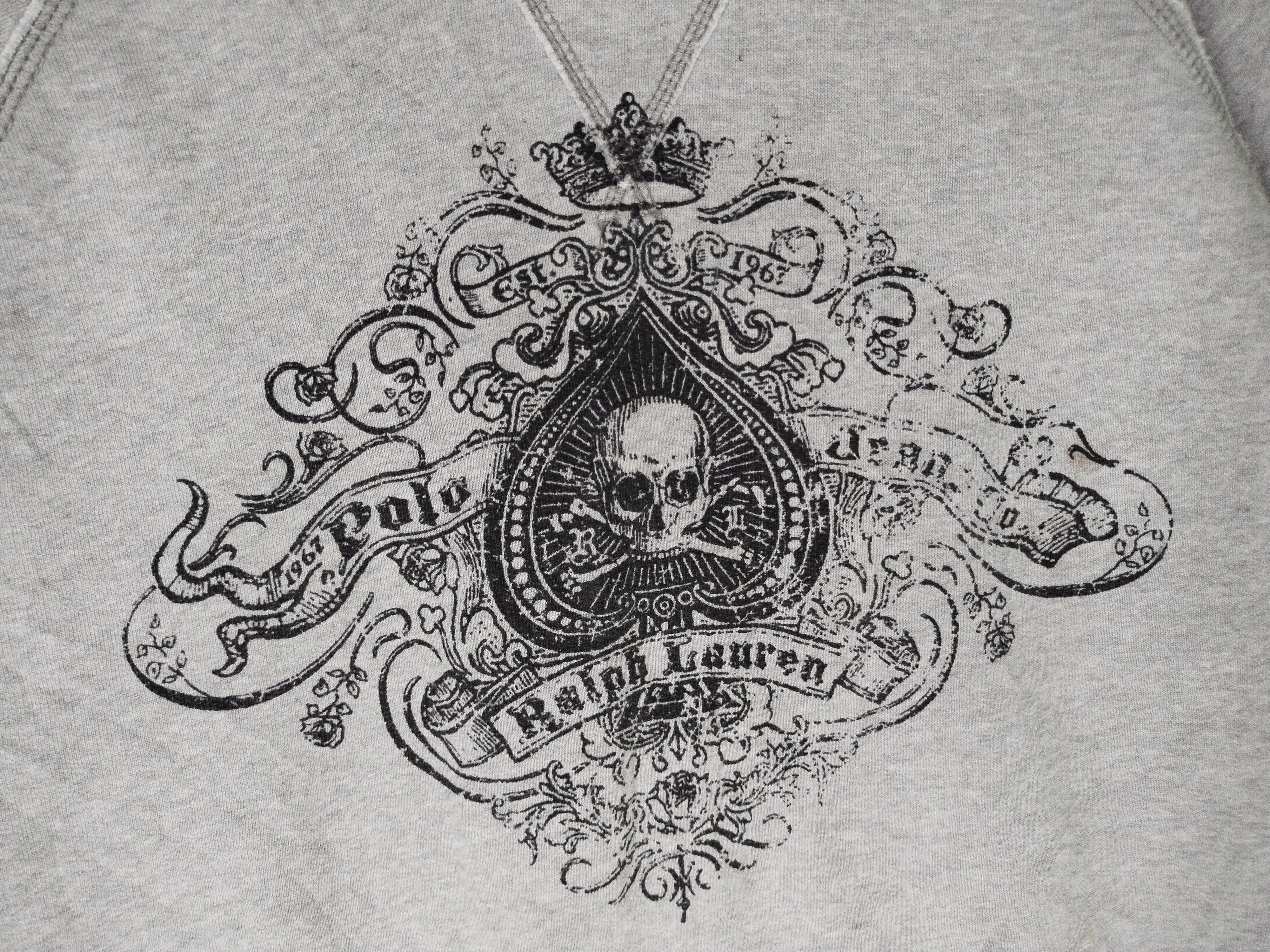 Polo Ralph Lauren × RRL Ralph Lauren × Ralph Lauren Vintage Ralph Lauren Hoodie Size US L / EU 52-54 / 3 - 3 Thumbnail