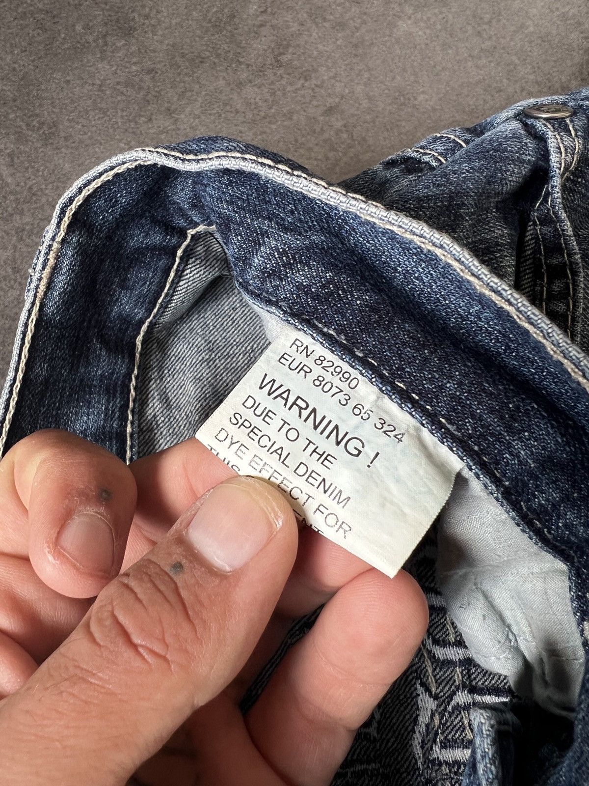 Tribal Streetwear Vintage TrIbal Embroidered Logo Denim Jeans Y2k Streetwear Size US 30 / EU 46 - 15 Thumbnail