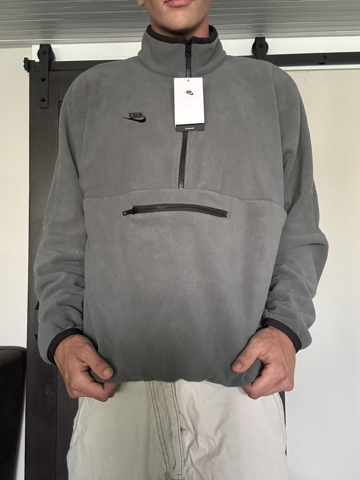 Nike Grey Nike Crewneck Size US L / EU 52-54 / 3 - 7 Thumbnail
