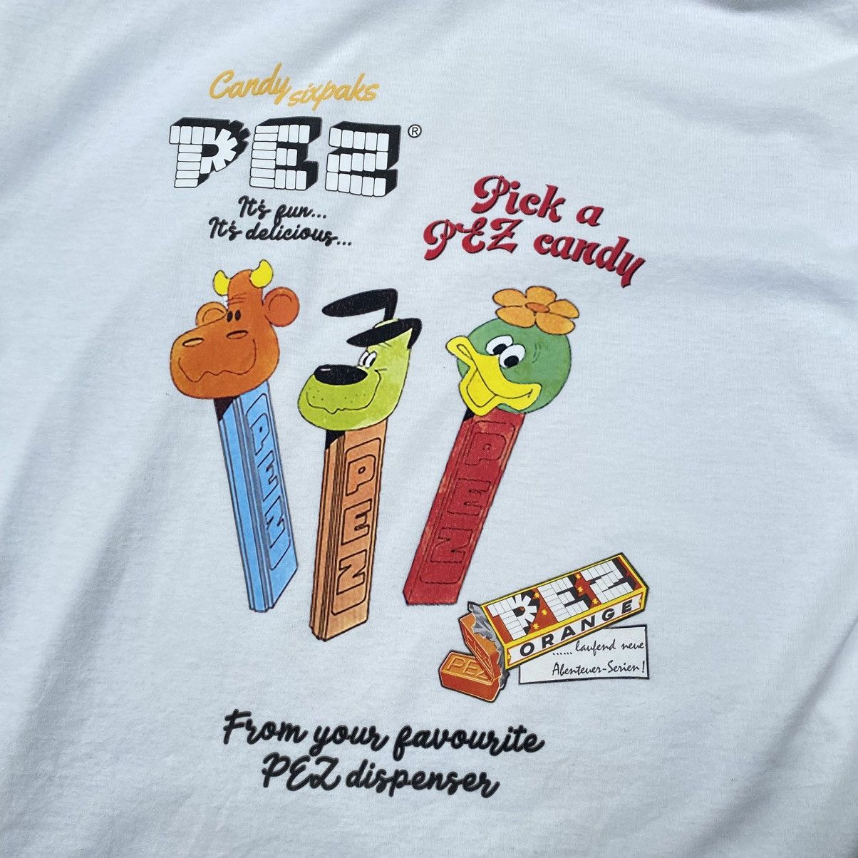 Designer × Vintage PES Short Sleeve Tee with Logo Front & Graphic Back Size US L / EU 52-54 / 3 - 10 Thumbnail