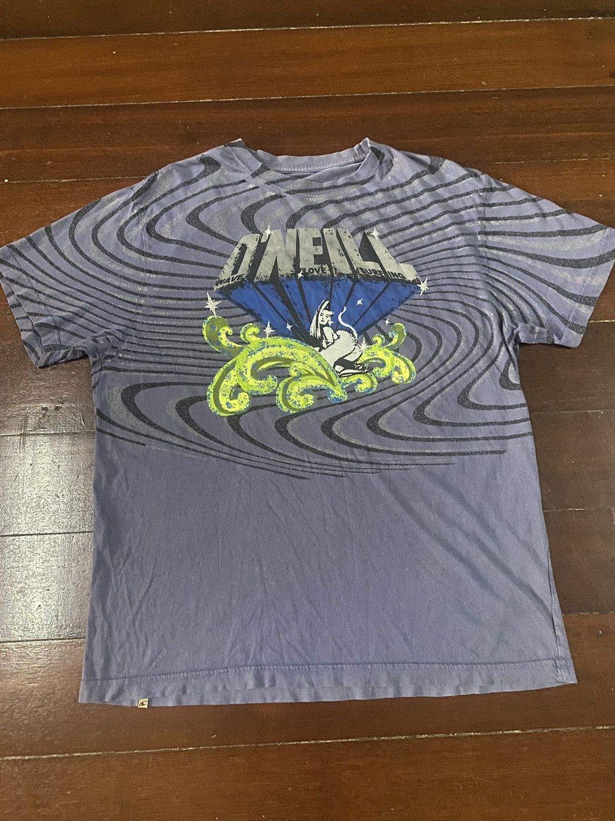 O'Neill × Vans O’neill wave love surfing sexy girl design Y2K Retro Tee Size US M / EU 48-50 / 2 - 6 Thumbnail