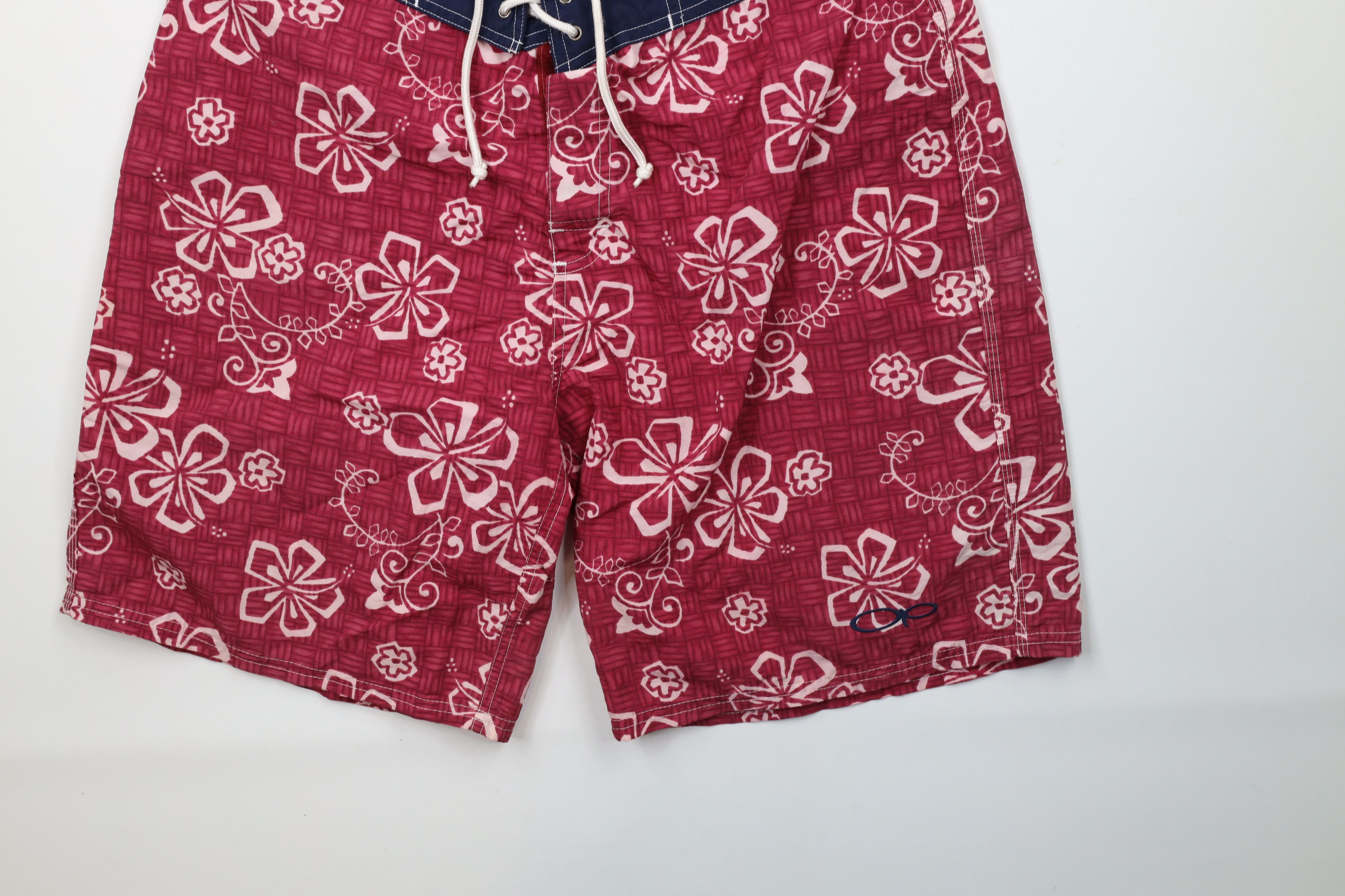 Ocean Pacific × Vintage Vintage 90s Ocean Pacific OP Surfing Board Shorts Trunks Size US 32 / EU 48 - 4 Thumbnail