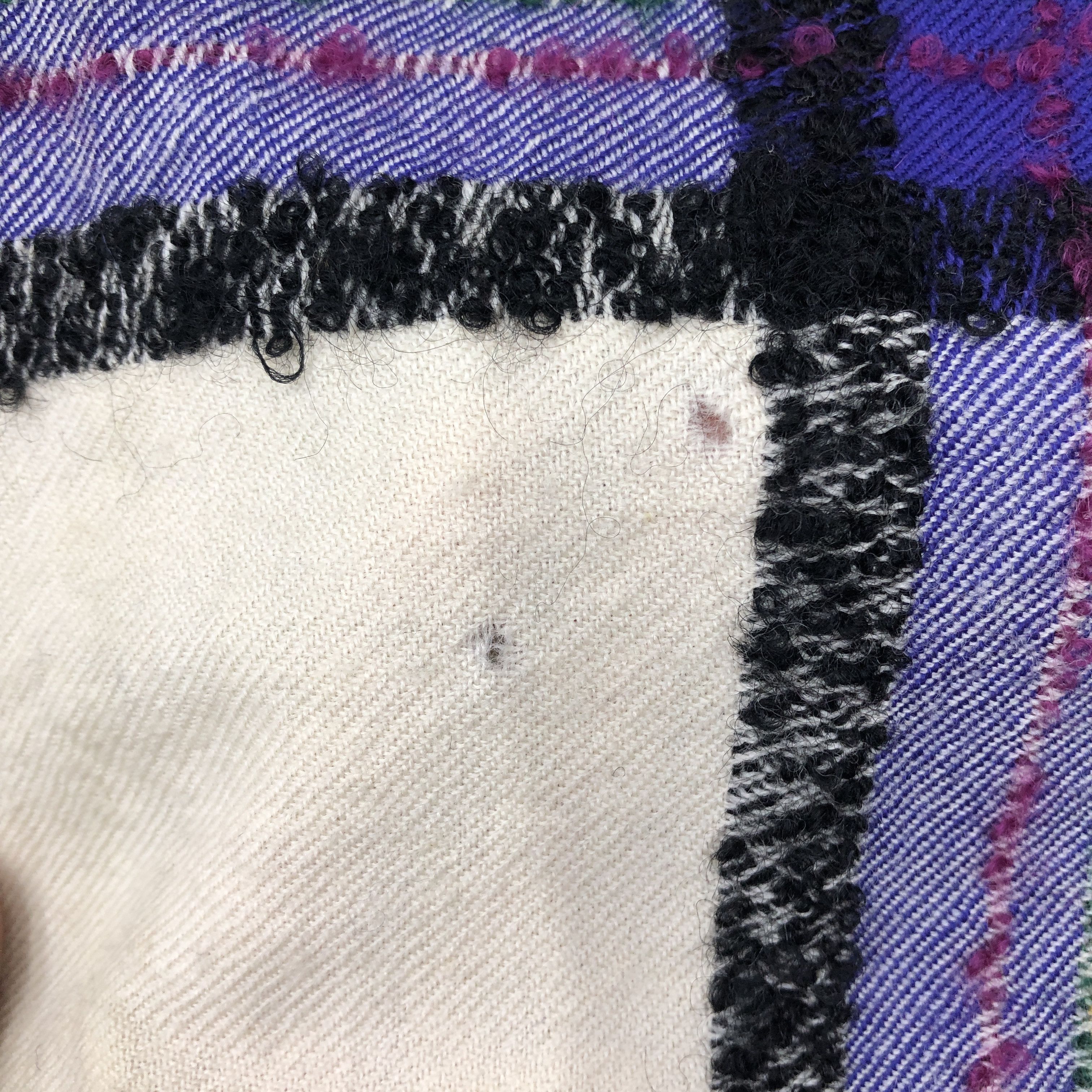 Japanese Brand Vintage Kenzo Scarf Muffler Wool Plaid Scarves Size ONE SIZE - 10 Thumbnail