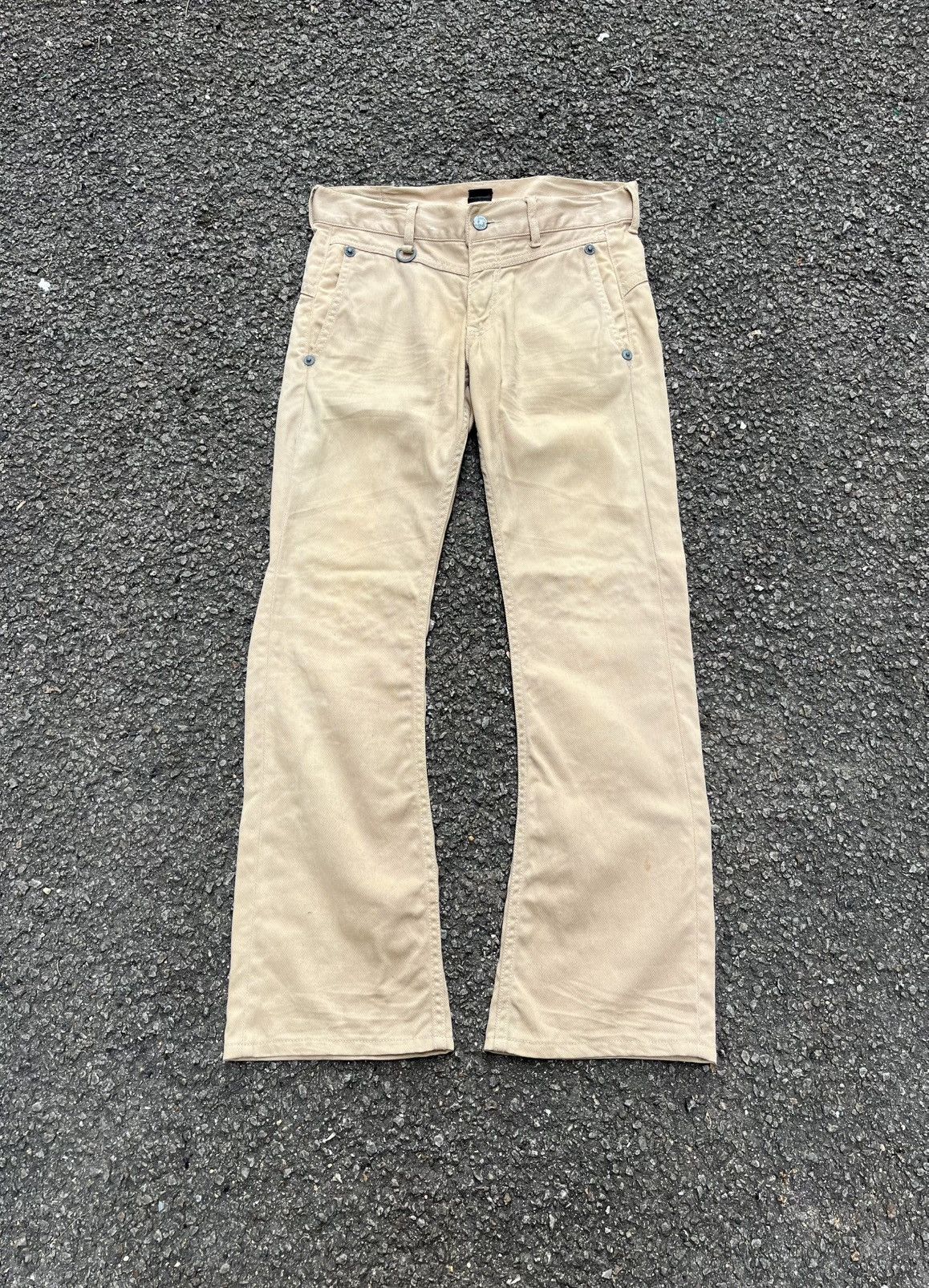 JACKROSE Flared Jackrose Buckle Back Brown Bootcut Pants Size US 30 / EU 46 - 1 Thumbnail