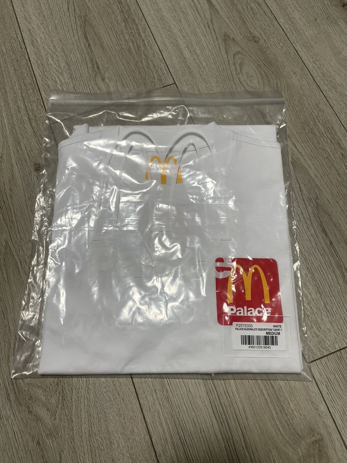Palace New Palace McDonald’s Description T Shirt White Tee Size US M / EU 48-50 / 2 - 1 Thumbnail