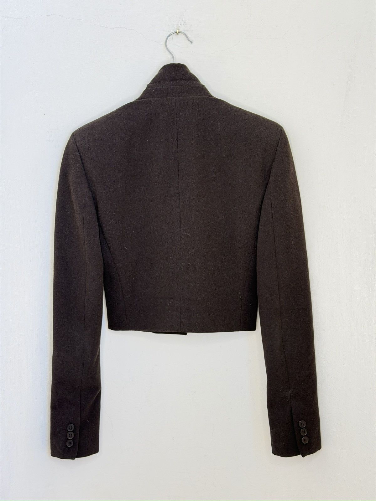 Emporio Armani SS99 Vintage Emporio Armani Wool Blazer Woman‘s Size S Size S / US 4 / IT 40 - 4 Thumbnail
