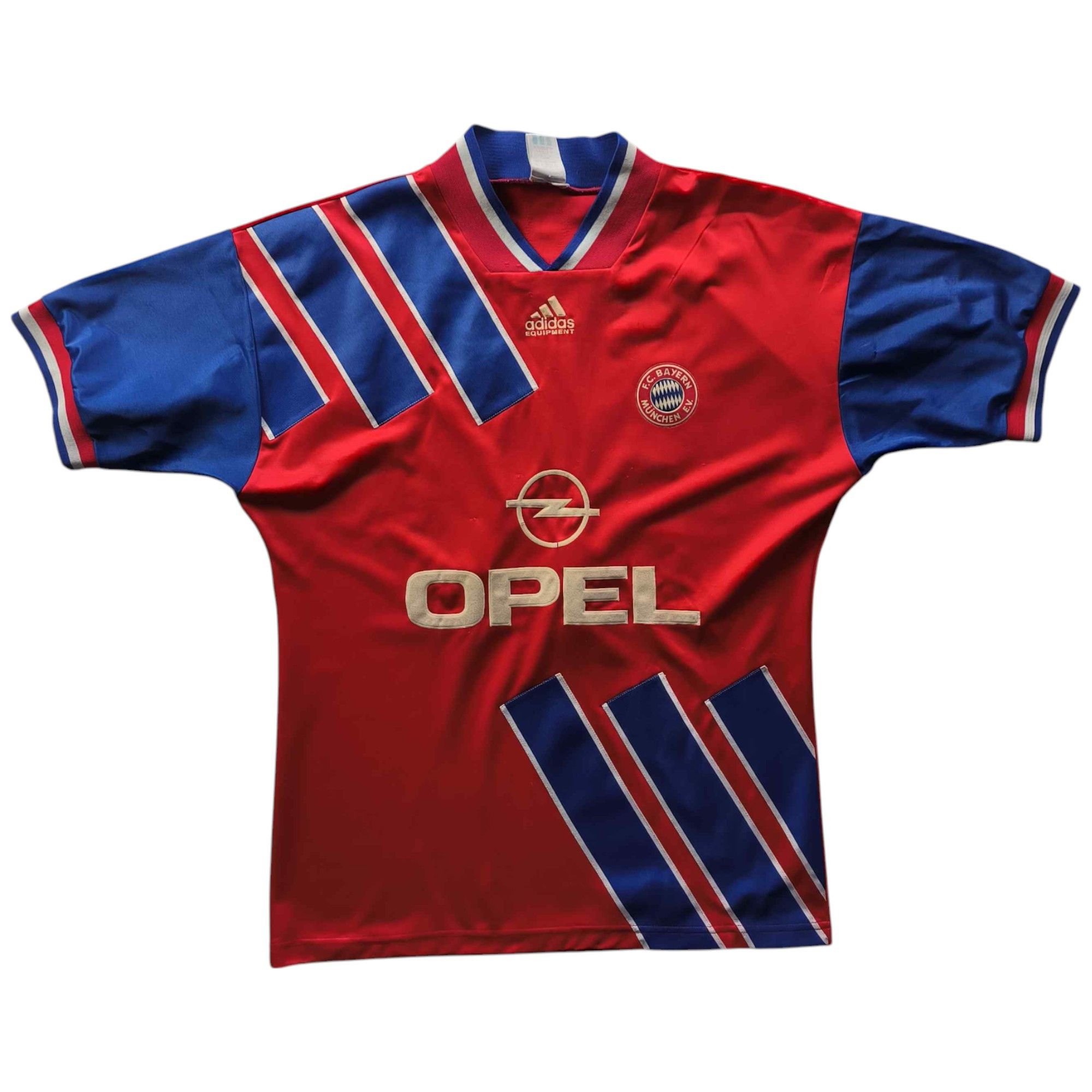 Adidas Bayern Munich 1993-95 Adidas home #10 football jersey size M Size US M / EU 48-50 / 2 - 1 Thumbnail
