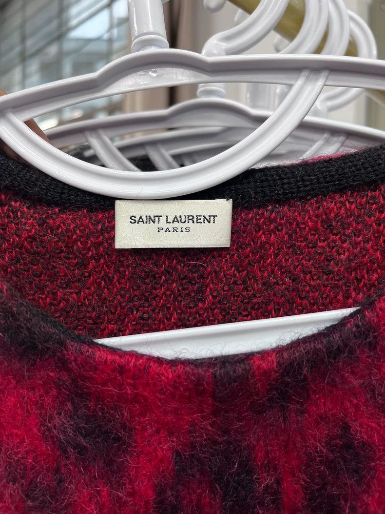 Saint Laurent Paris Saint Laurent Paris Leopard print sweater from the first ye Size US M / EU 48-50 / 2 - 3 Thumbnail