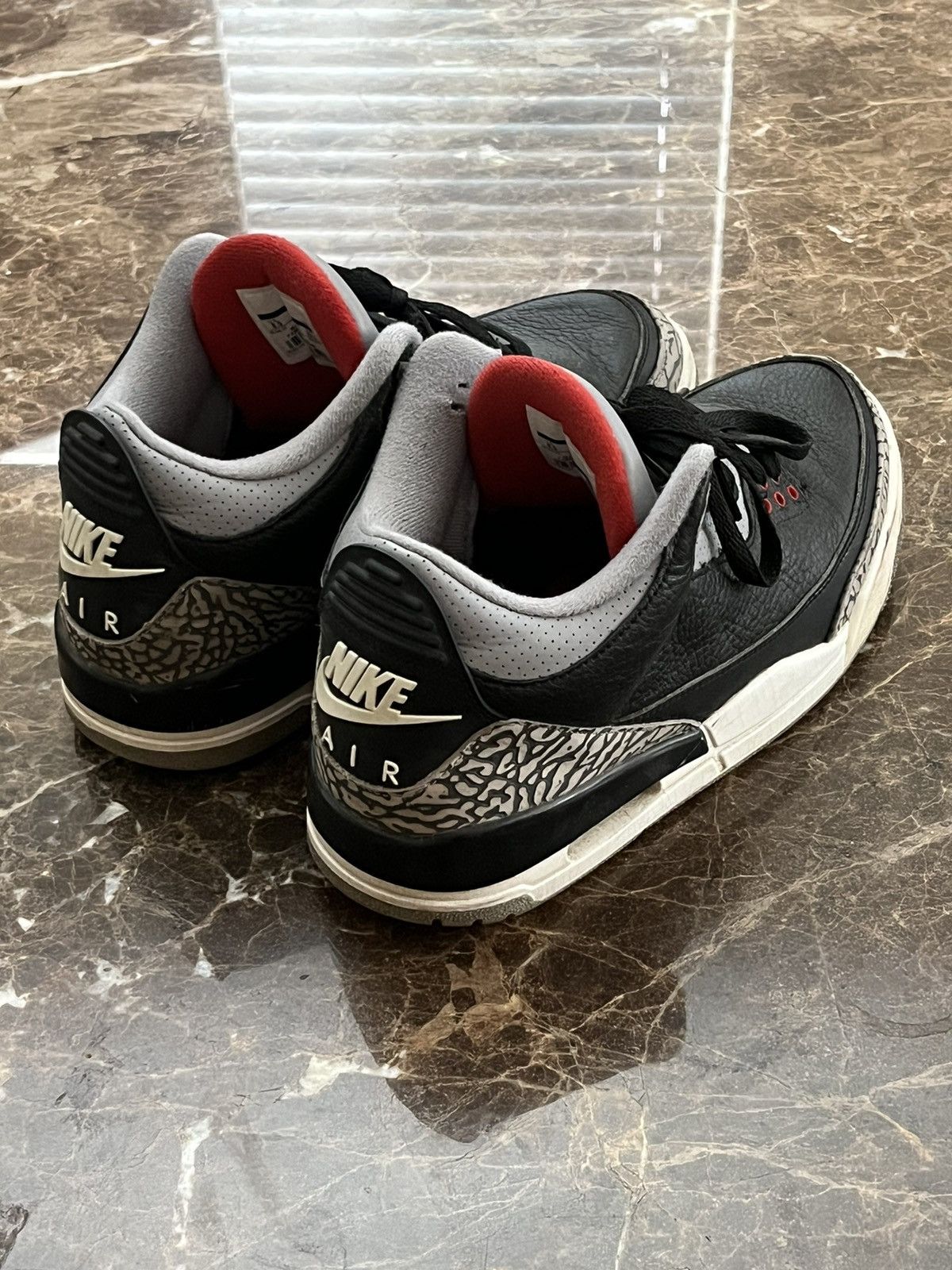 Jordan 3 black cement 2017 sale