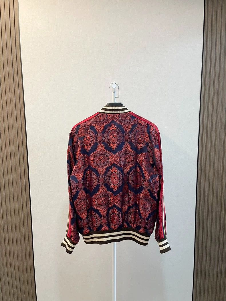 Gucci Gucci Side striped floral coat jacket 2502-Nextarrow Size US M / EU 48-50 / 2 - 2 Thumbnail