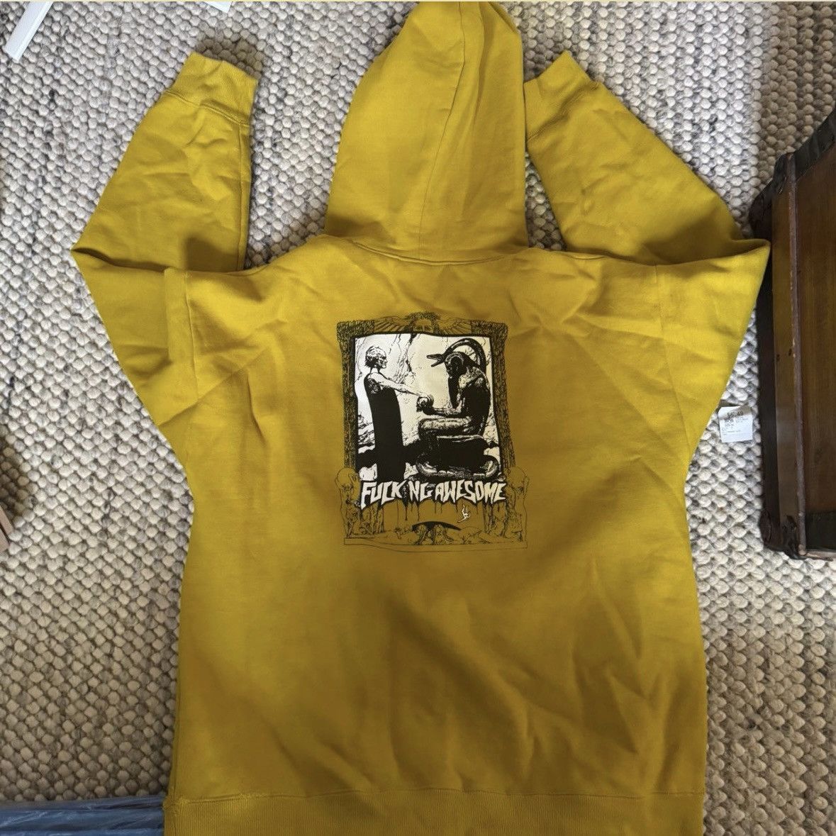 Fucking Awesome FA hoodie Size US XL / EU 56 / 4 - 2 Thumbnail
