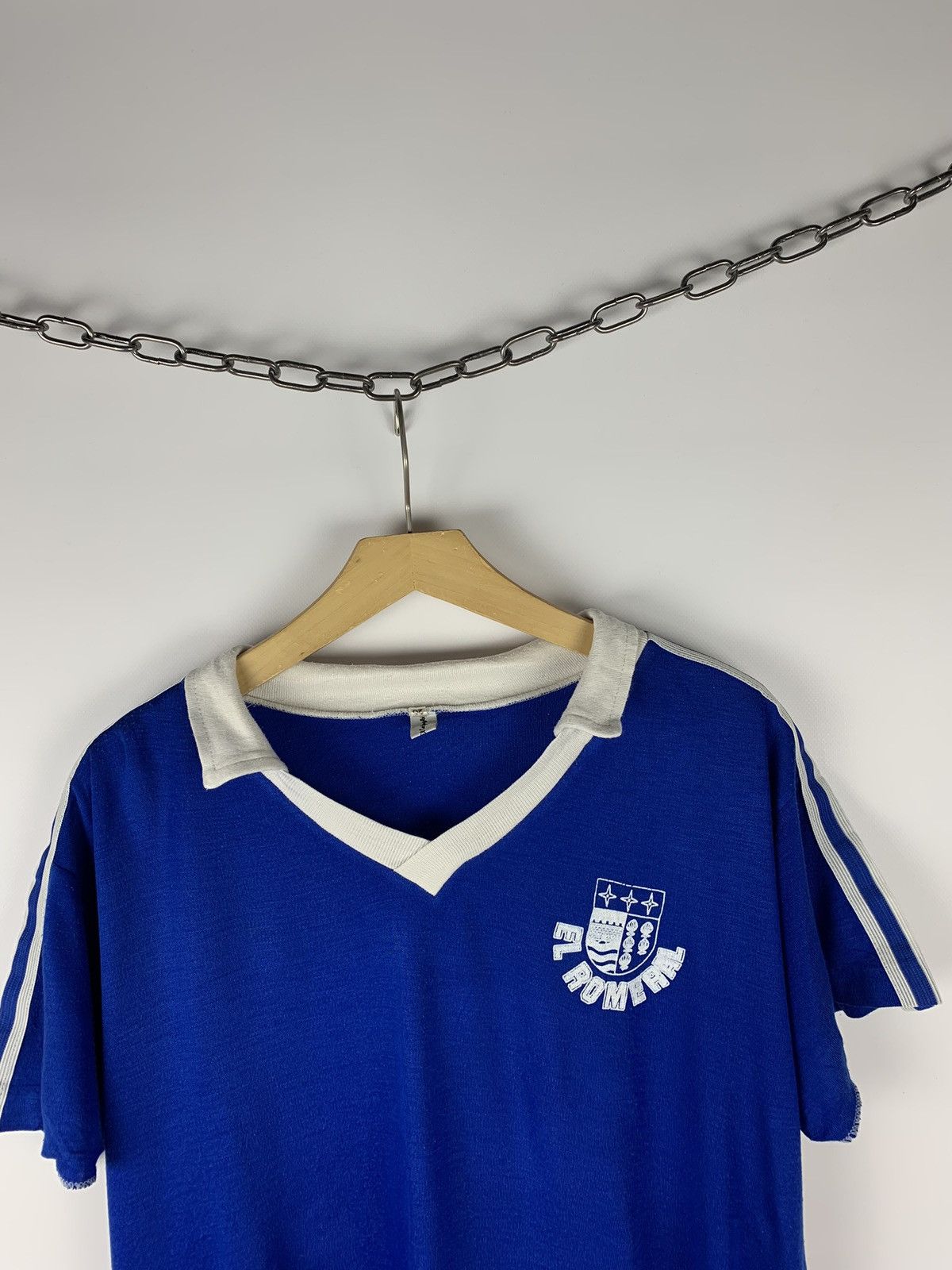 Vintage Vintage El Romeral Malaga Soccer Football Shirt Men’s Blue Size US M / EU 48-50 / 2 - 3 Thumbnail