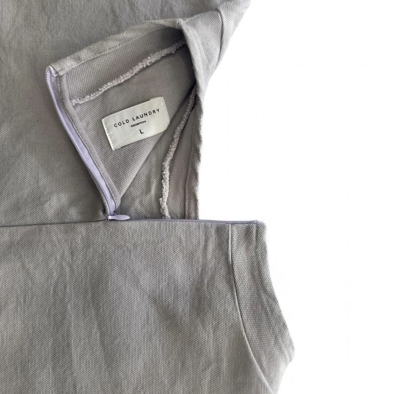 Cold Laundry Cold Laundry Oversized Canvas Lilac Tee- Size L Size US L / EU 52-54 / 3 - 4 Thumbnail