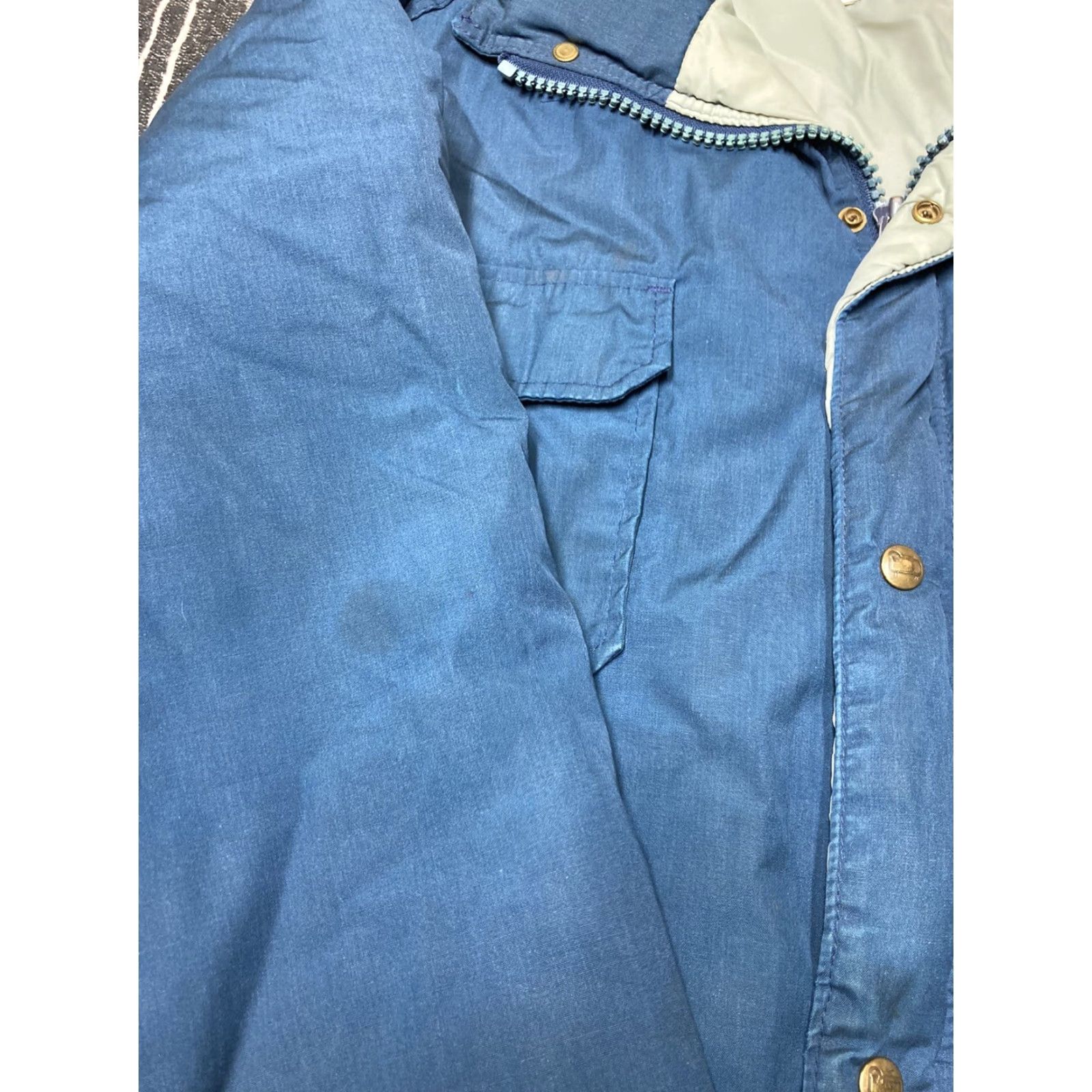 Vintage VINTAGE Woolrich puffer jacket Coat Men XL Blue Insulated Winter Zip Button 1960s Size US XL / EU 56 / 4 - 6 Thumbnail
