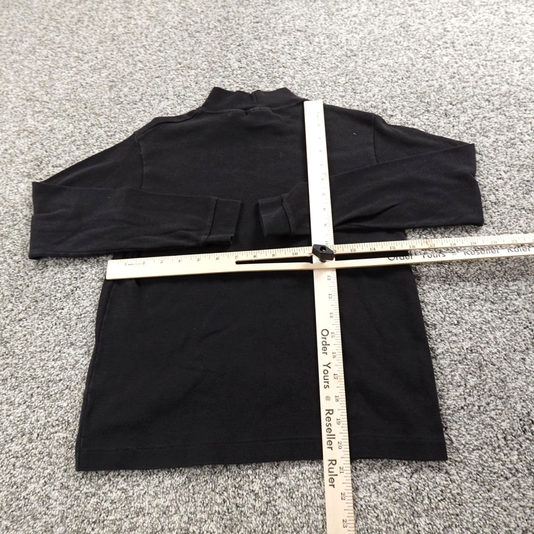 Vintage VINTAGE LL Bean Shirt Womens XS Black Mock Neck Long Sleeve Baselayer Tee Top USA Size XS / US 0-2 / IT 36-38 - 6 Thumbnail
