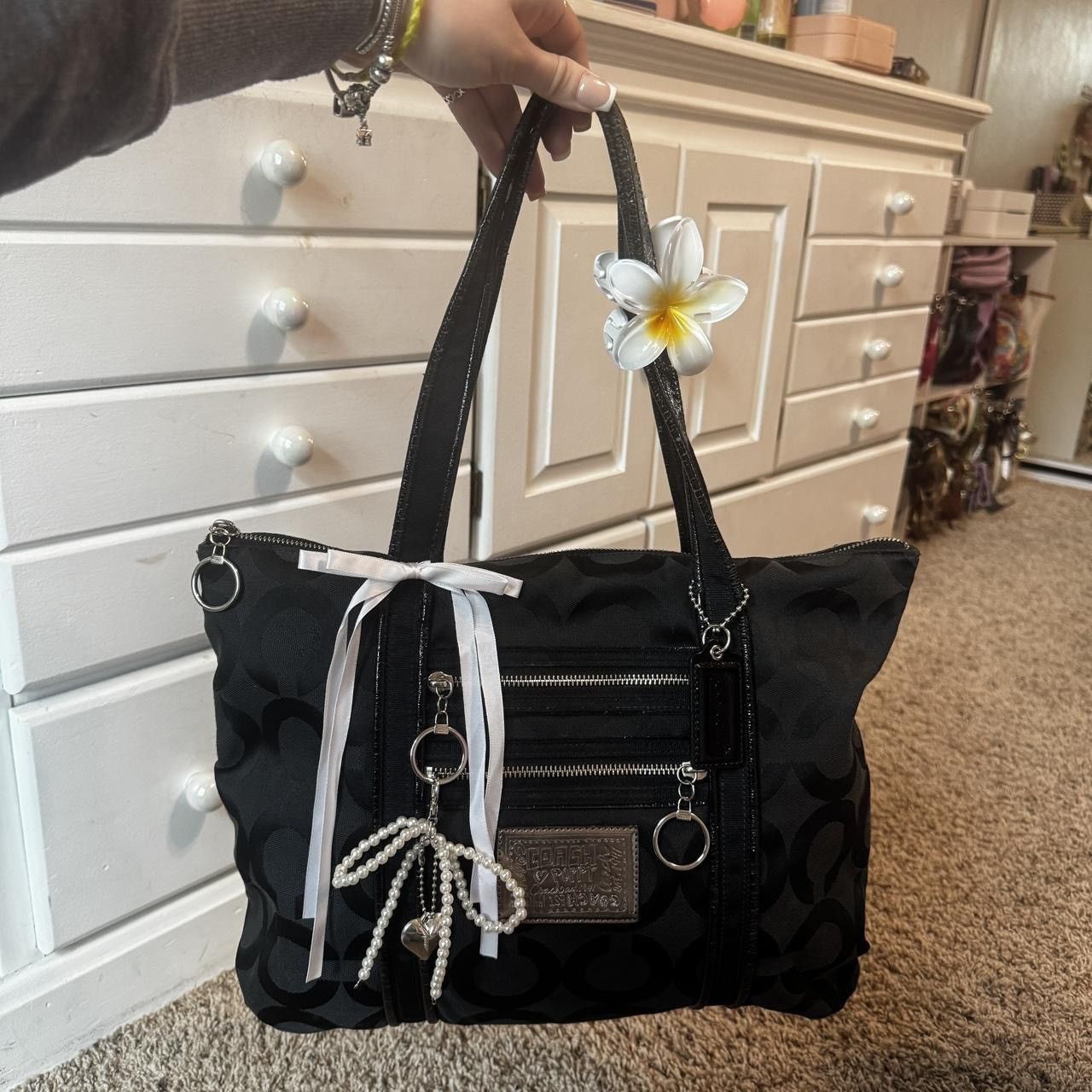 Coach × Designer × Vintage Vintage Y2K Coach Poppy Glam Handbag