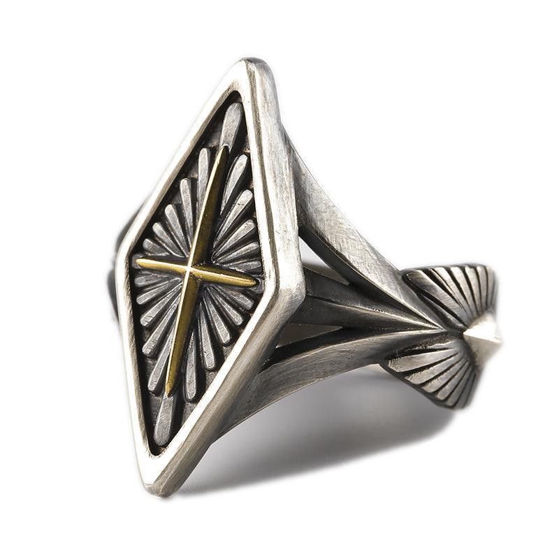 Jewelry Star Crazy Jewelry Rings Open Size Chrome Ring (Size 7-13) Size ONE SIZE - 2 Thumbnail