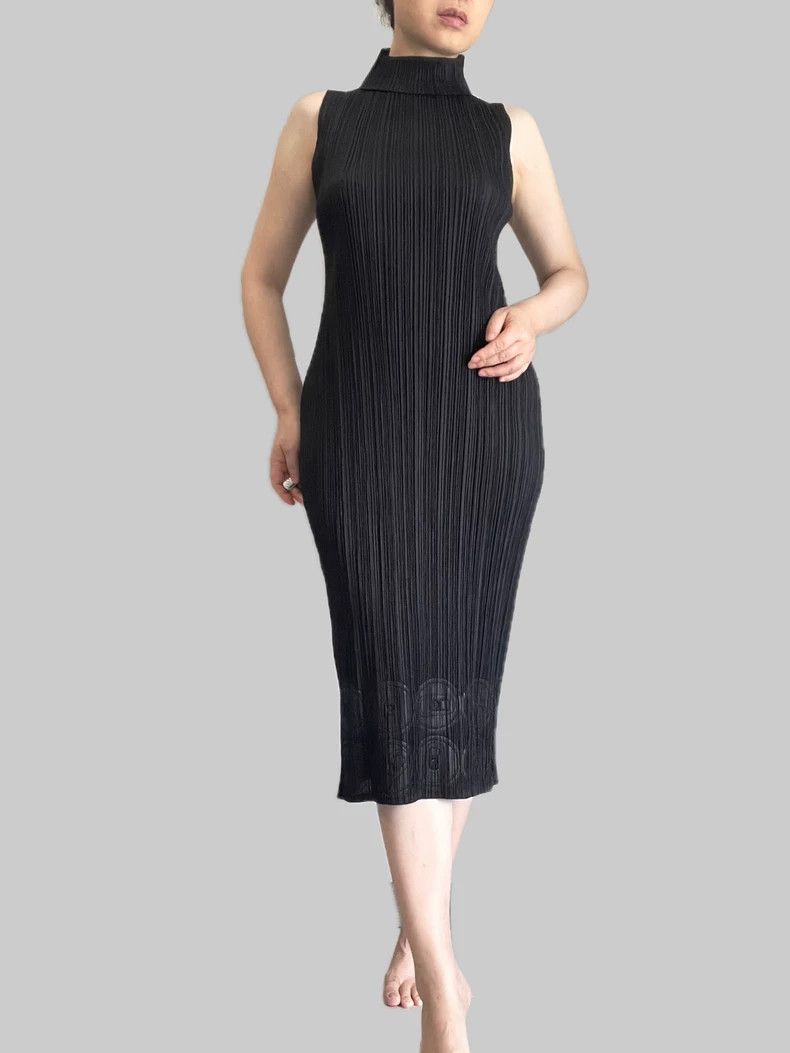 Issey Miyake Issey Miyake PP Pleated Sleeveless Dress- dmc Size US M / EU 48-50 / 2 - 1 Thumbnail