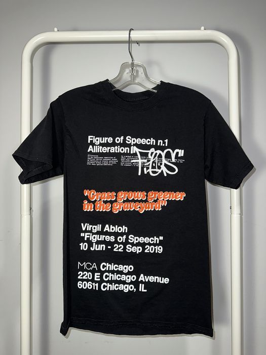 Virgil Abloh Figure of Speech T Shirt Style