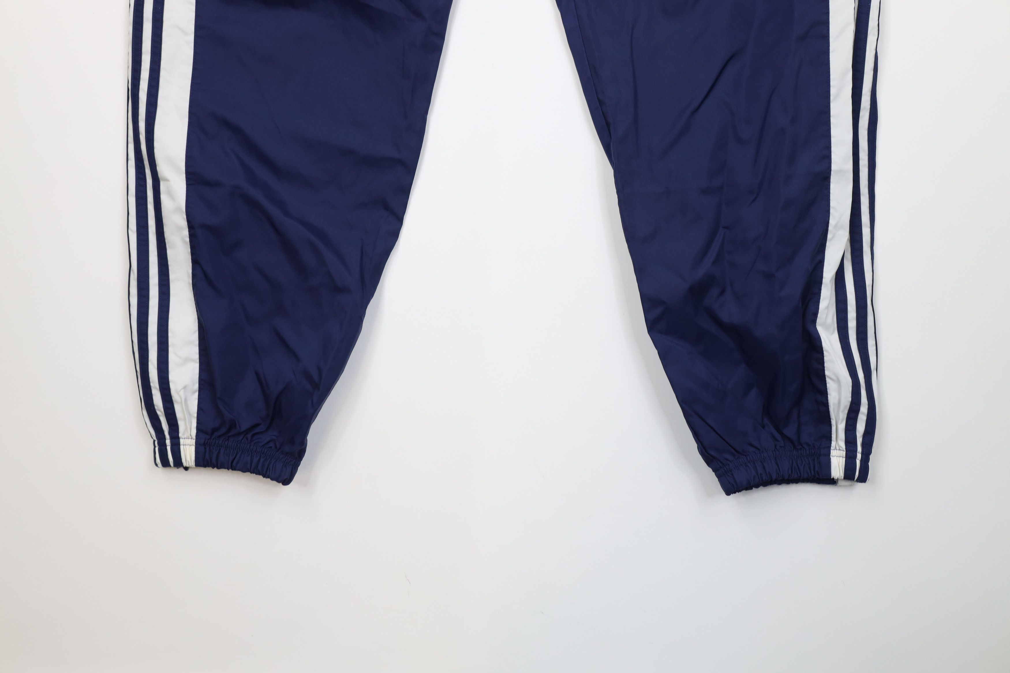 Adidas Vintage 90s Adidas Windbreaker Joggers Pants Blue Nylon Size US 40 / EU 56 - 4 Thumbnail