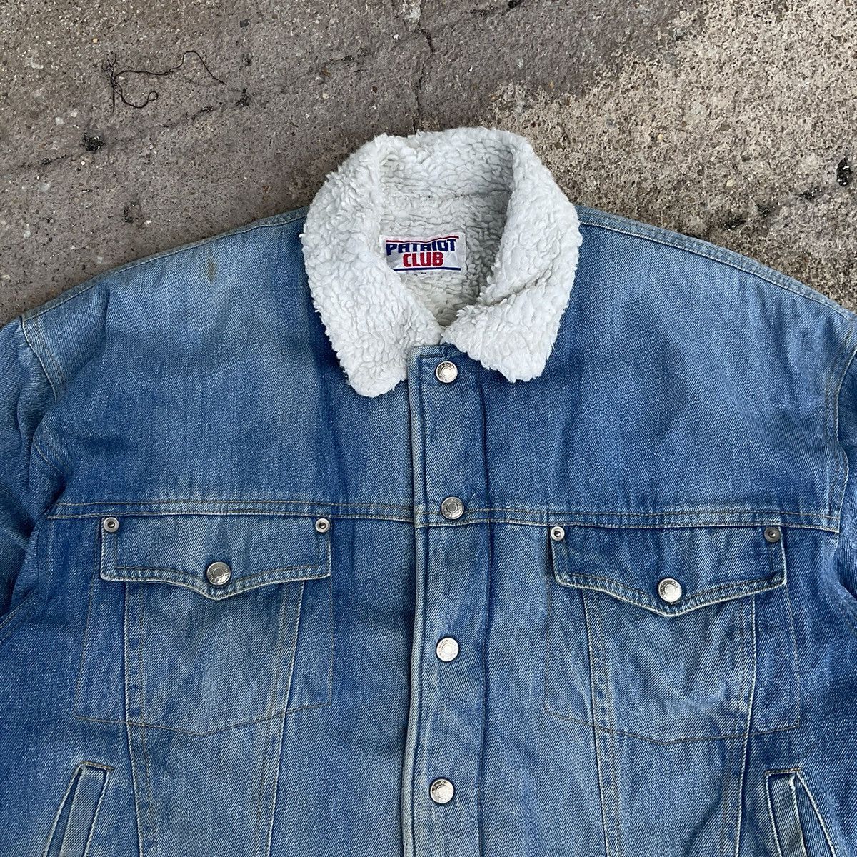 Vintage VINTAGE PATRIOT CLUB DENIM JACKET Size US S / EU 44-46 / 1 - 4 Thumbnail