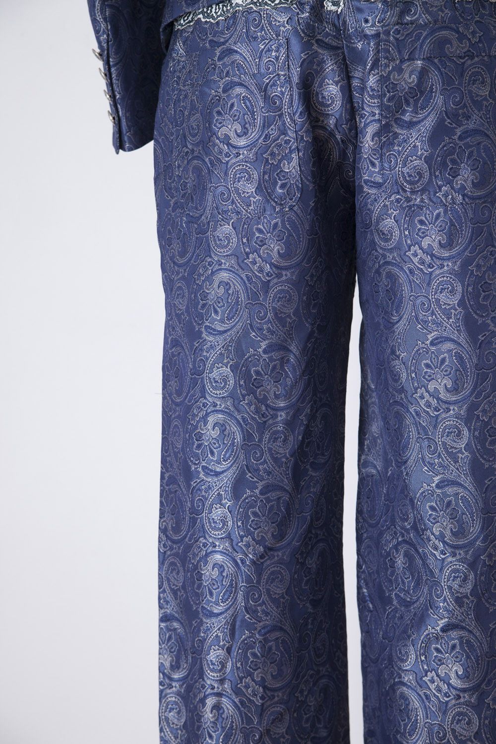 Balenciaga SS06 silk blazer & pants ensemble Size S / US 4 / IT 40 - 12 Thumbnail