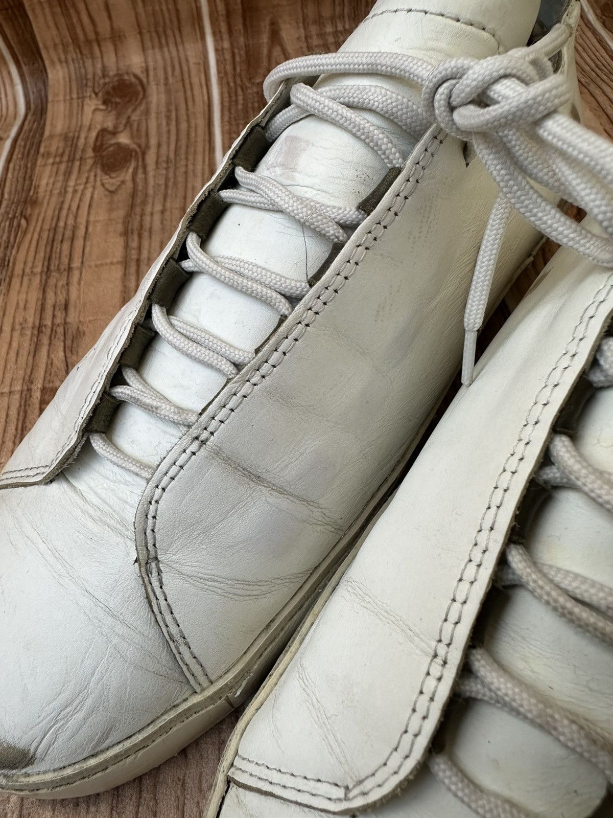 Golden Goose Golden Goose GGDB Superstar White Leather Lowtop Sneaks Size US 9 / EU 42 - 7 Thumbnail