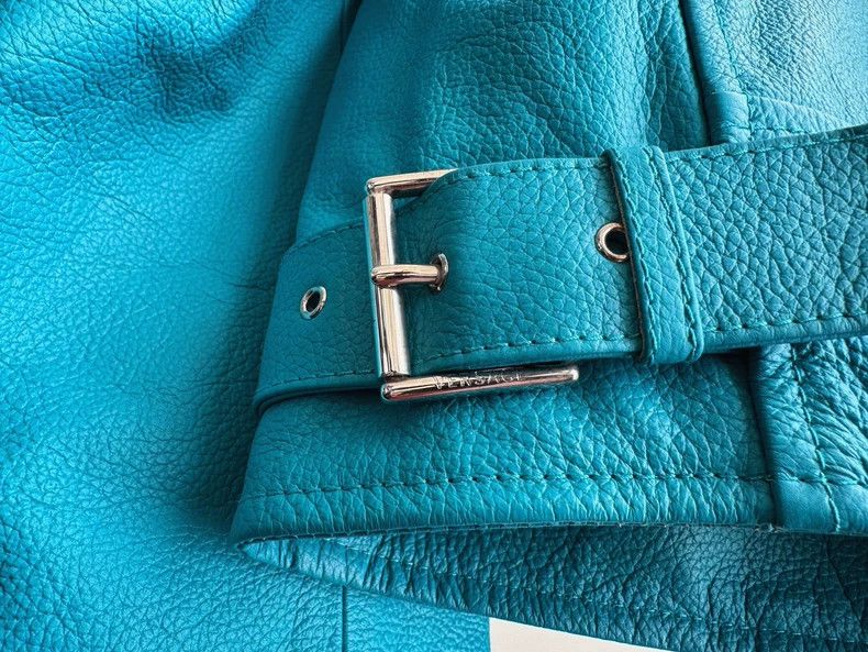 Versace Versace Main line leather jacket silhouette jacket coat Size US S / EU 44-46 / 1 - 5 Thumbnail