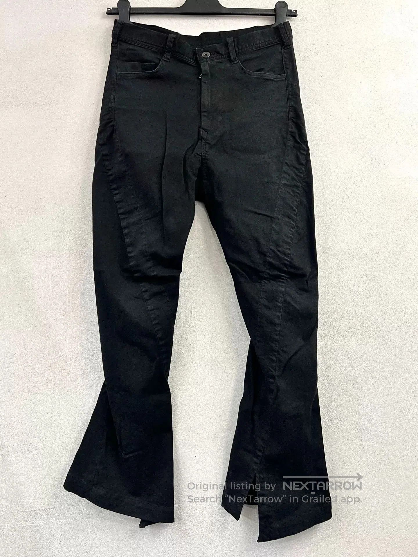 Julius Spiral Black Flared Jeans by Julius_7. Size 26" / US 2 / IT 38 - 1 Thumbnail