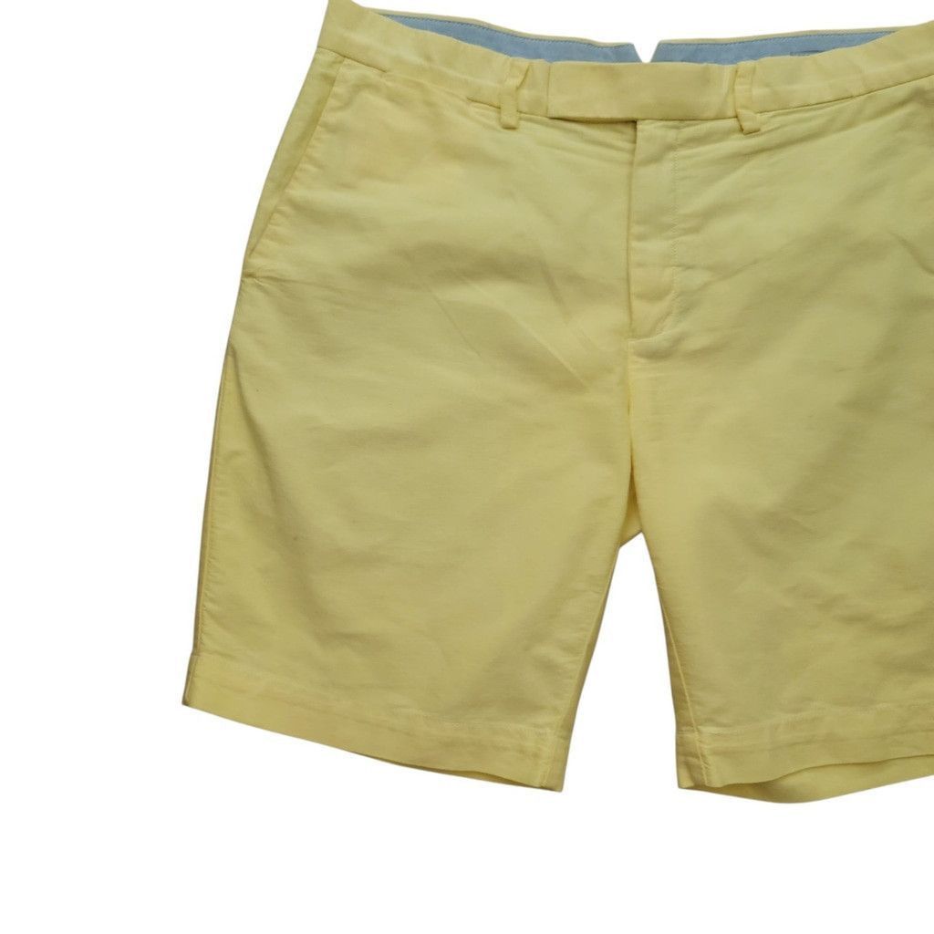 Ralph Lauren Ralph Lauren Men's Cotton Shorts Yellow Size 34 Inseam 10" Size US 34 / EU 50 - 4 Thumbnail