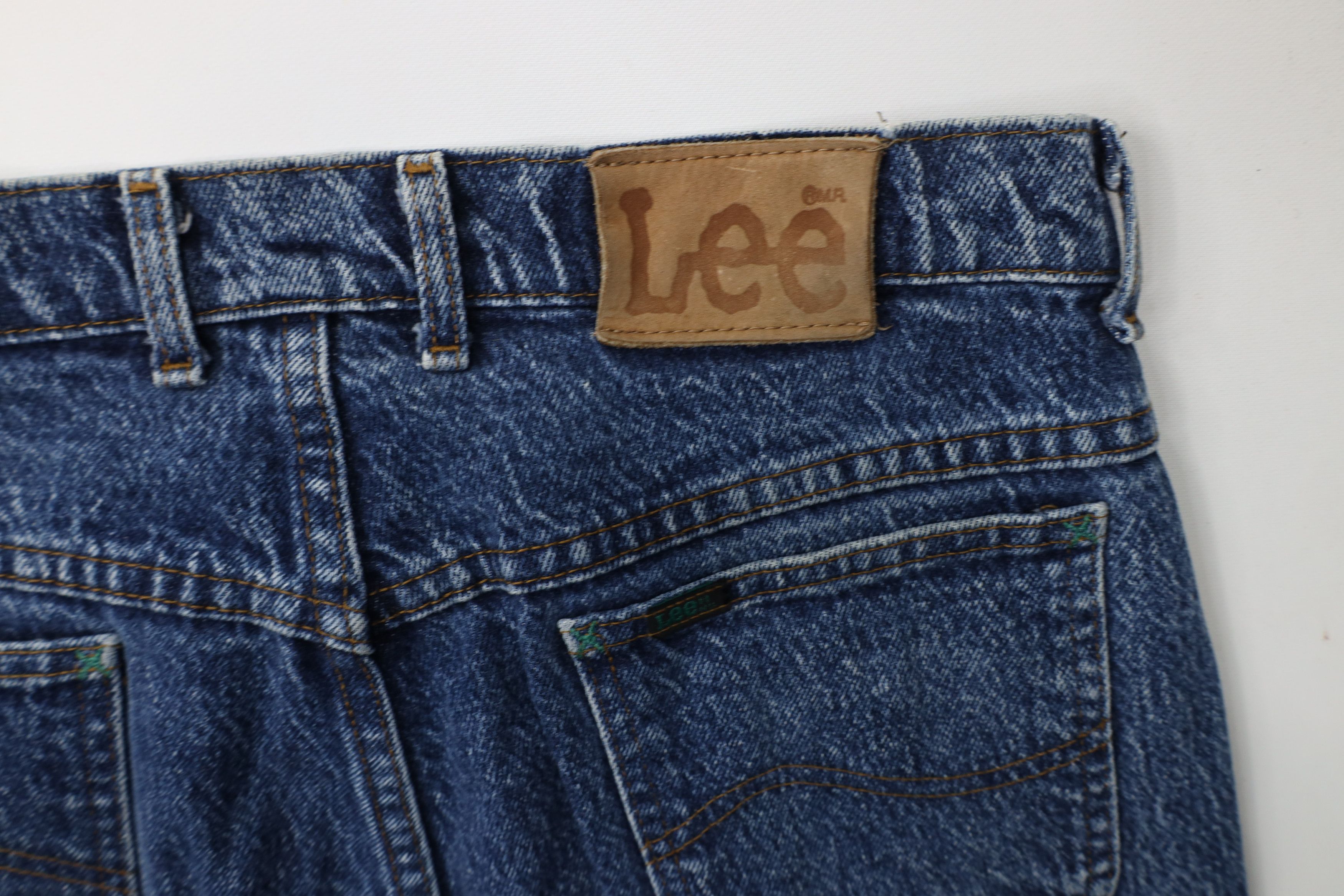 Lee Vintage 90s Lee Wash Straight Leg Denim Jeans Blue USA Size US 34 / EU 50 - 14 Thumbnail