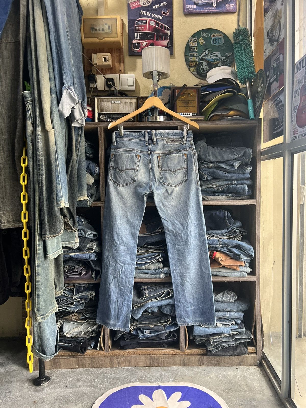 Diesel 🔥Vintage Diesel Safado Distressed Denim Size US 32 / EU 48 - 2 Thumbnail
