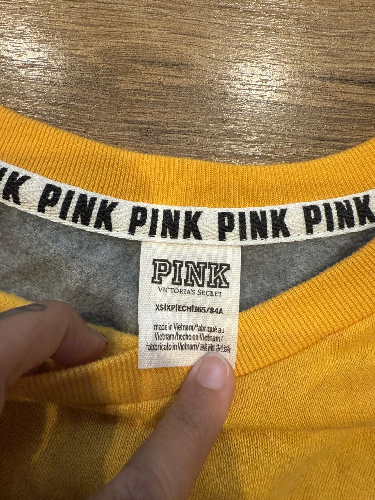 Victoria's Secret “PINK” long sleeve shirt Size XS / US 0-2 / IT 36-38 - 2 Thumbnail