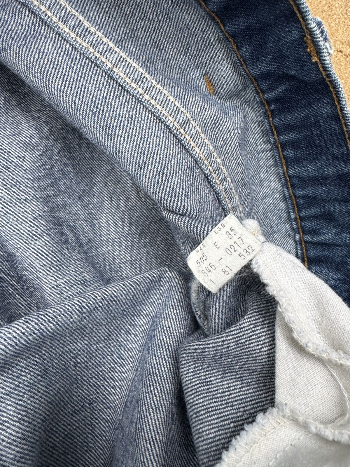 Levi's × Vintage Vtg 80’s Levi’s 646 Orange Tab Bellbottom Flare Jeans 40x30 Size US 40 / EU 56 - 6 Thumbnail