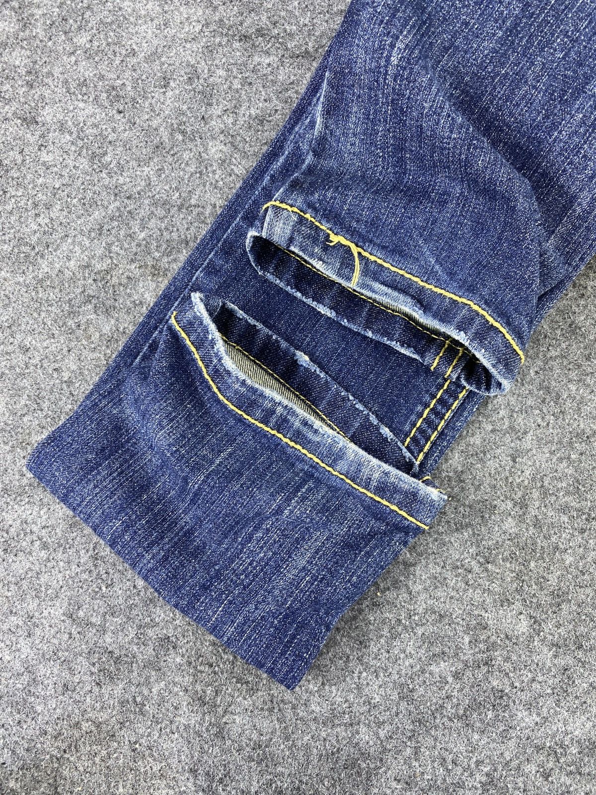Jean Sword Fish Blue Wash Jeans - J1042 Size 29" - 11 Thumbnail